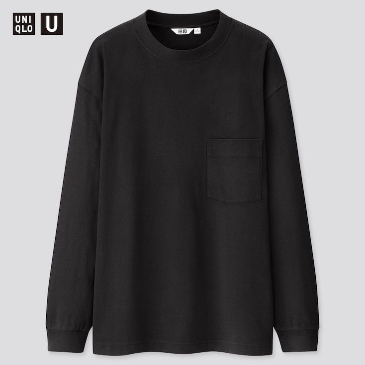 Uniqlo U Crew Neck Long-Sleeve 'Black'
