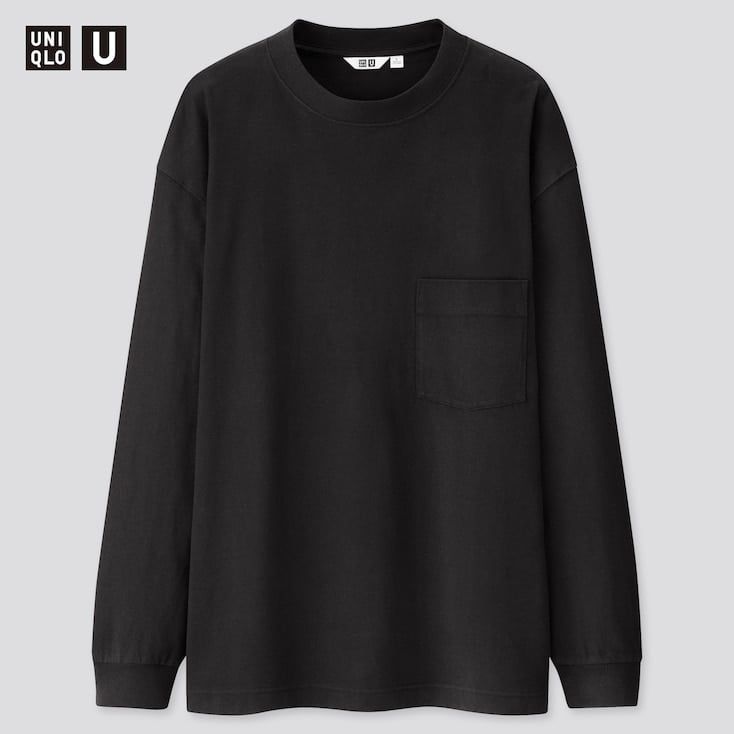 Uniqlo U Crew Neck Long-Sleeve 'Black'