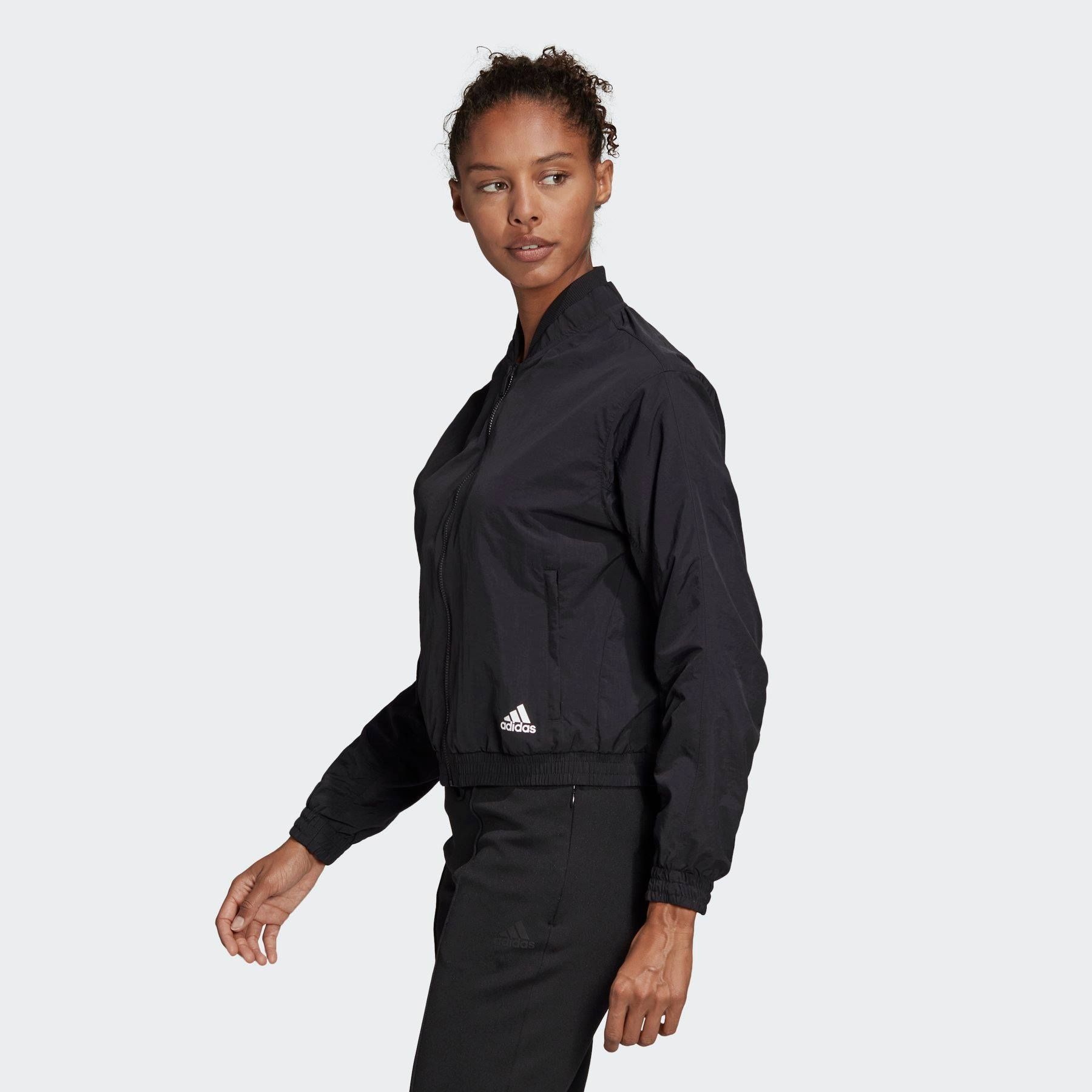 adidas Woven Bomber Jacket 'Black'