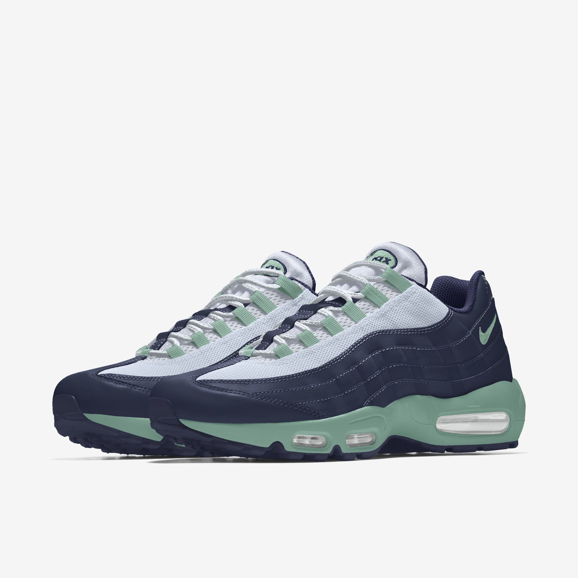 Nike Air Max 95 By You - Navy/Steam/White