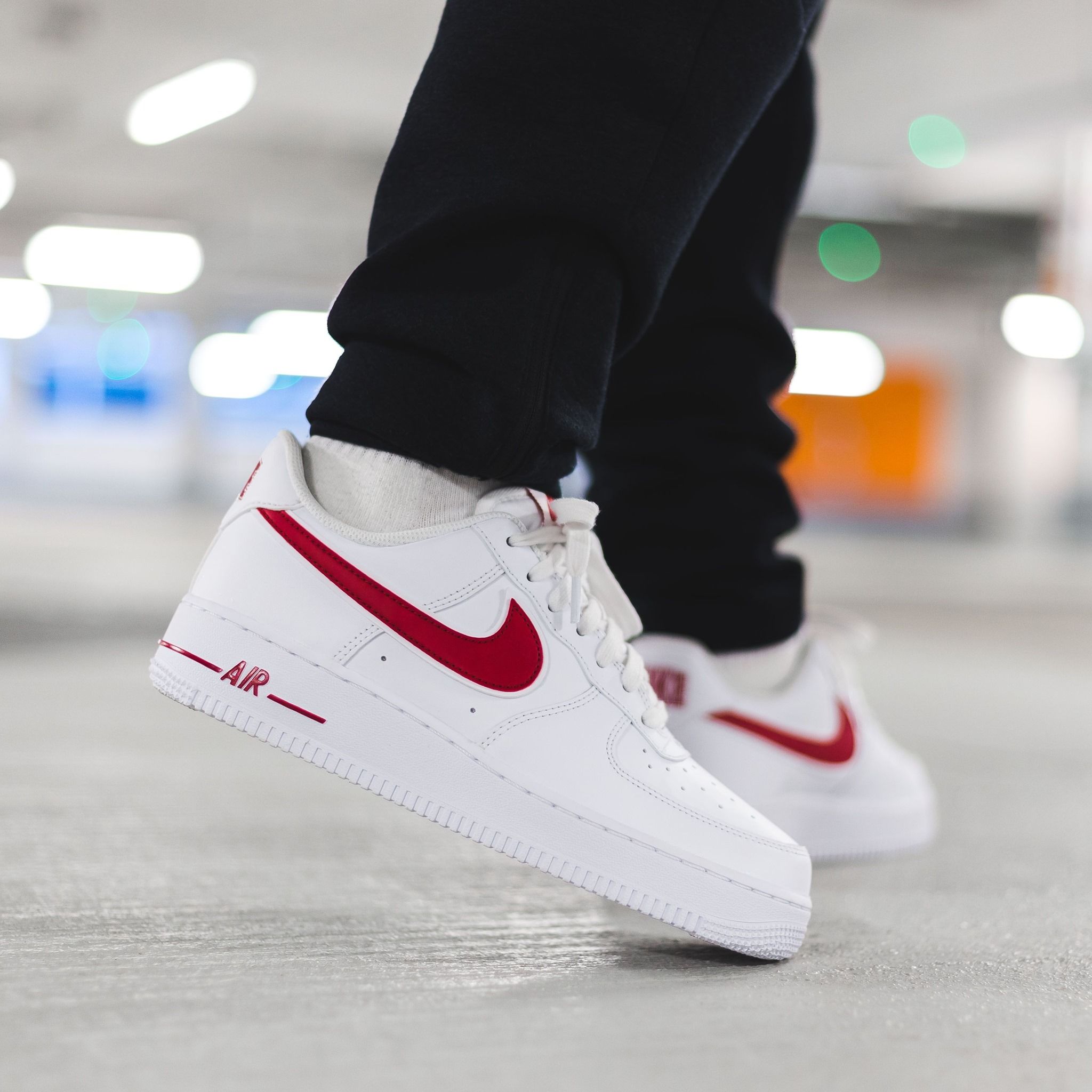 Nike Air Force 1 'White/Gym Red'