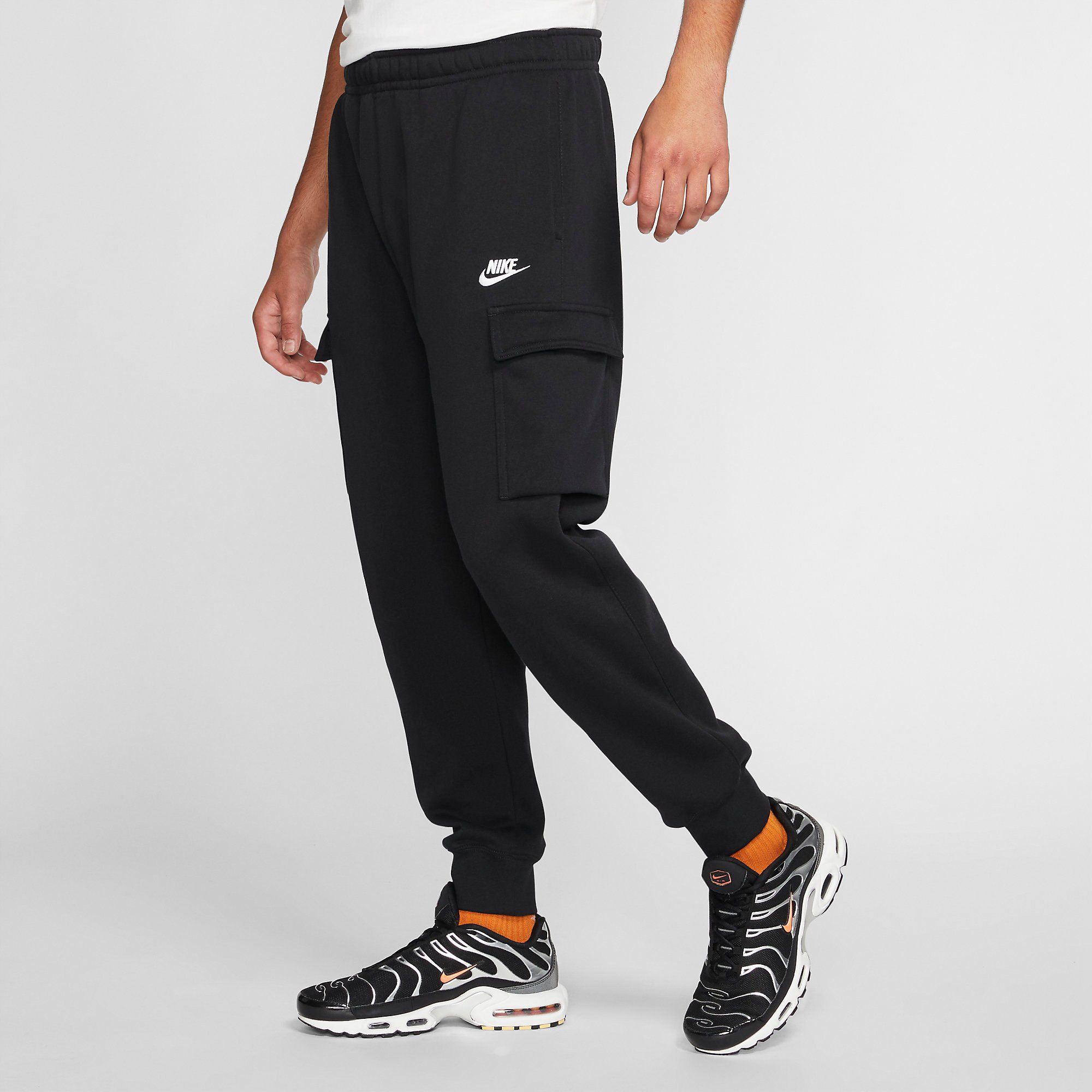Nike Sportswear Club Fleece Cargo Pants - Black