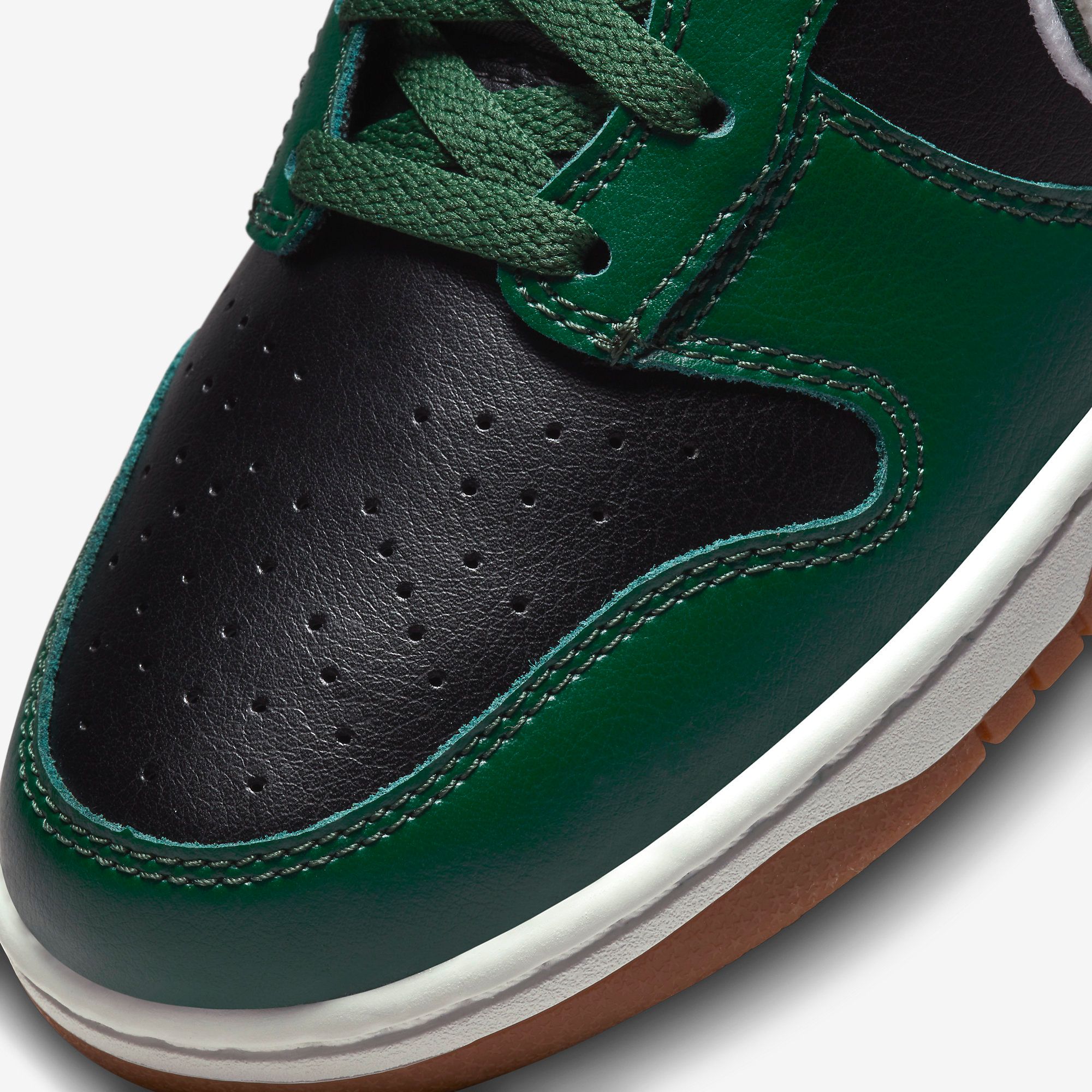 Nike Dunk High Chenille Swoosh - Gorge Green