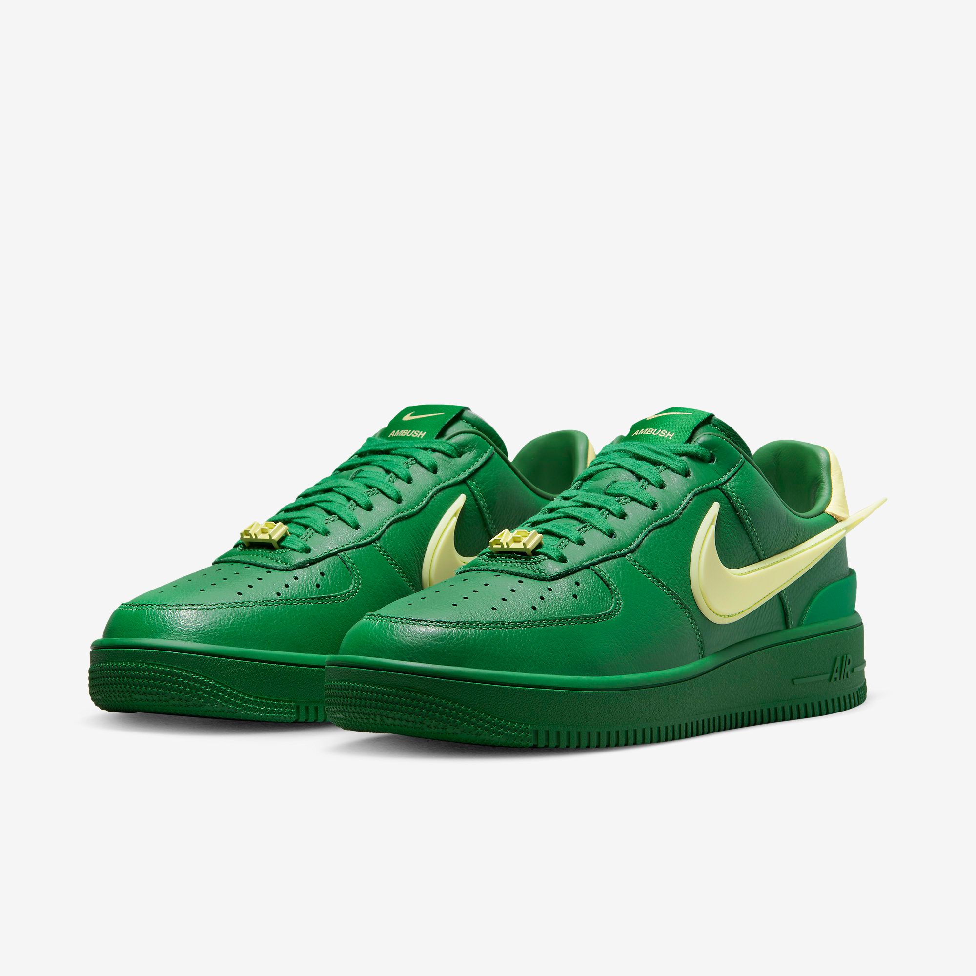  Nike Air Force 1 x AMBUSH® - Pine Green / Citron 