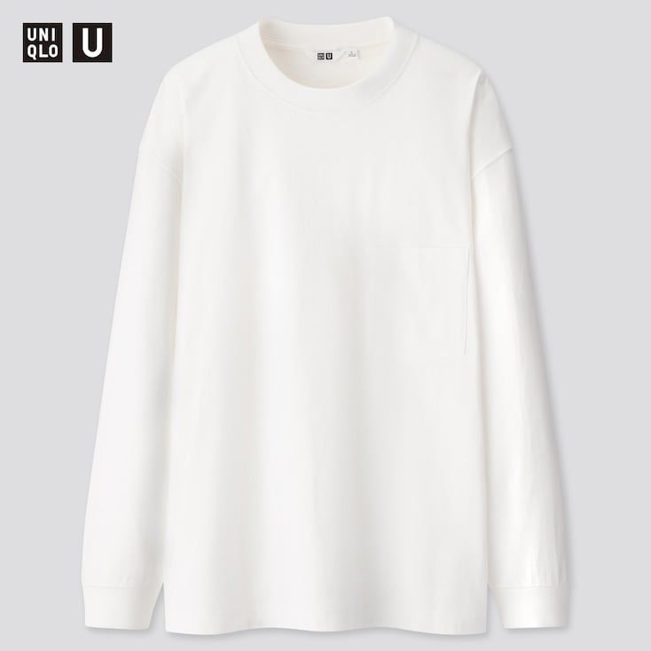 Uniqlo U Crew Neck Long-Sleeve 'White'