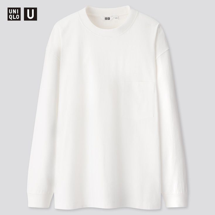 Uniqlo U Crew Neck Long-Sleeve 'White'