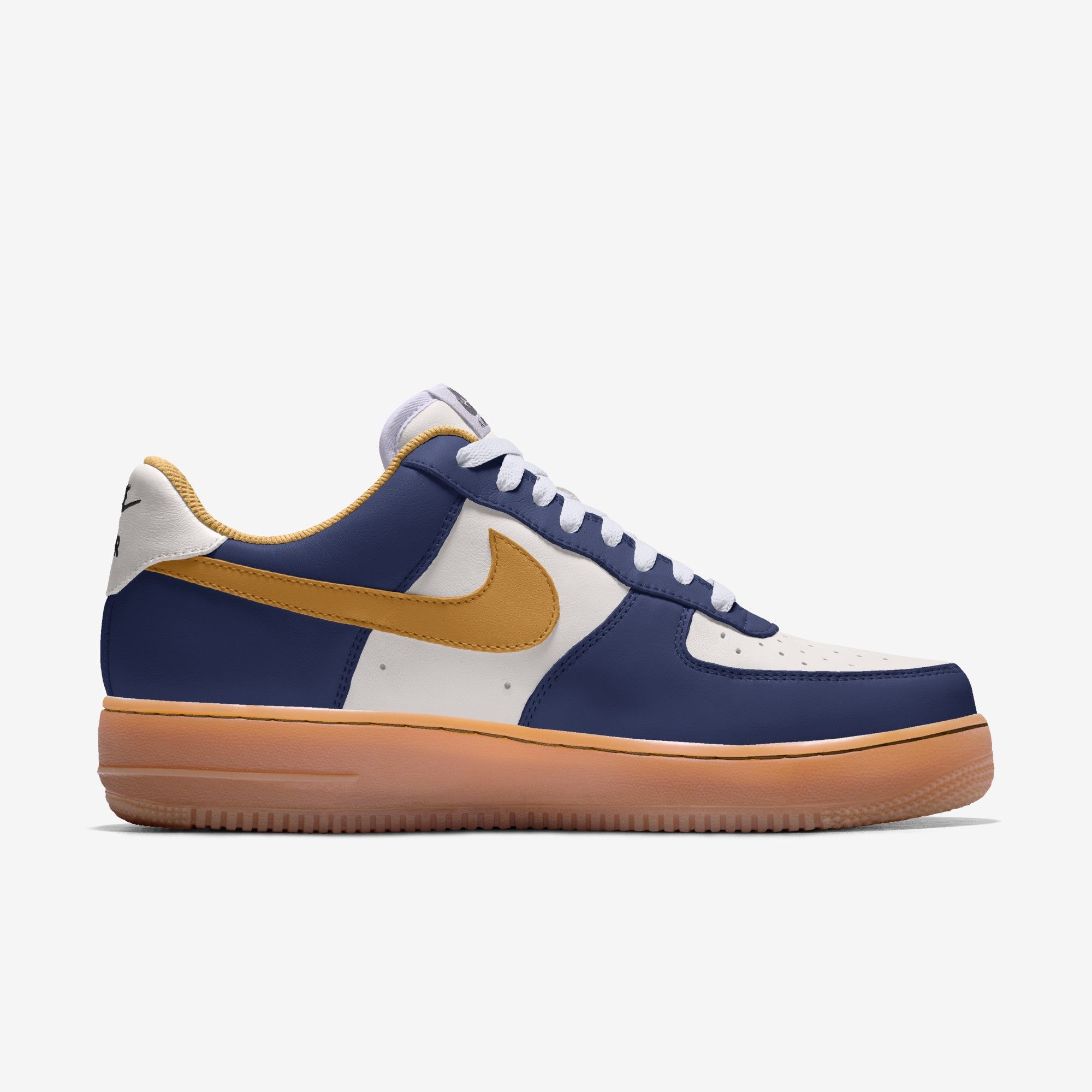 Nike Air Force 1 Low By You - Blue Void/White/Gum