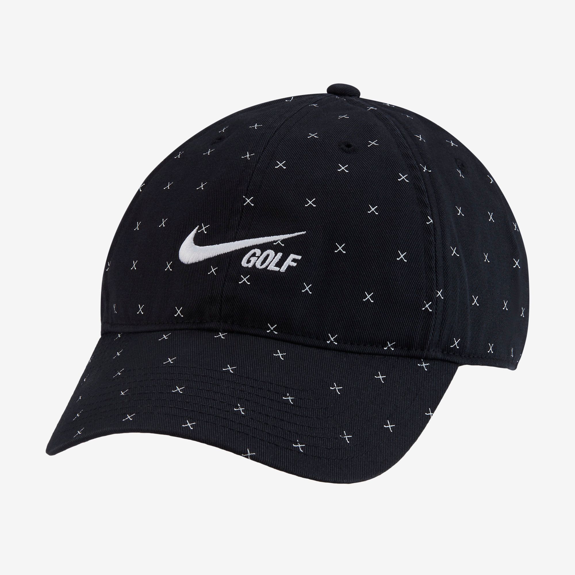  Nike Heritage86 Washed Golf Hat - Black 
