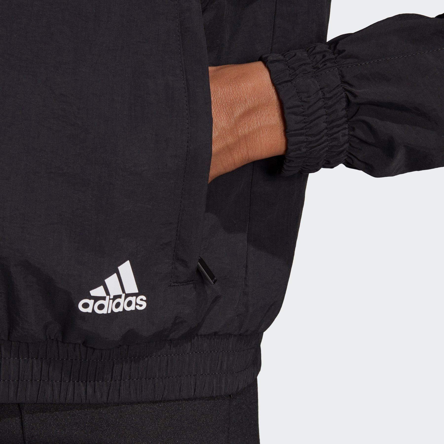 adidas Woven Bomber Jacket 'Black'