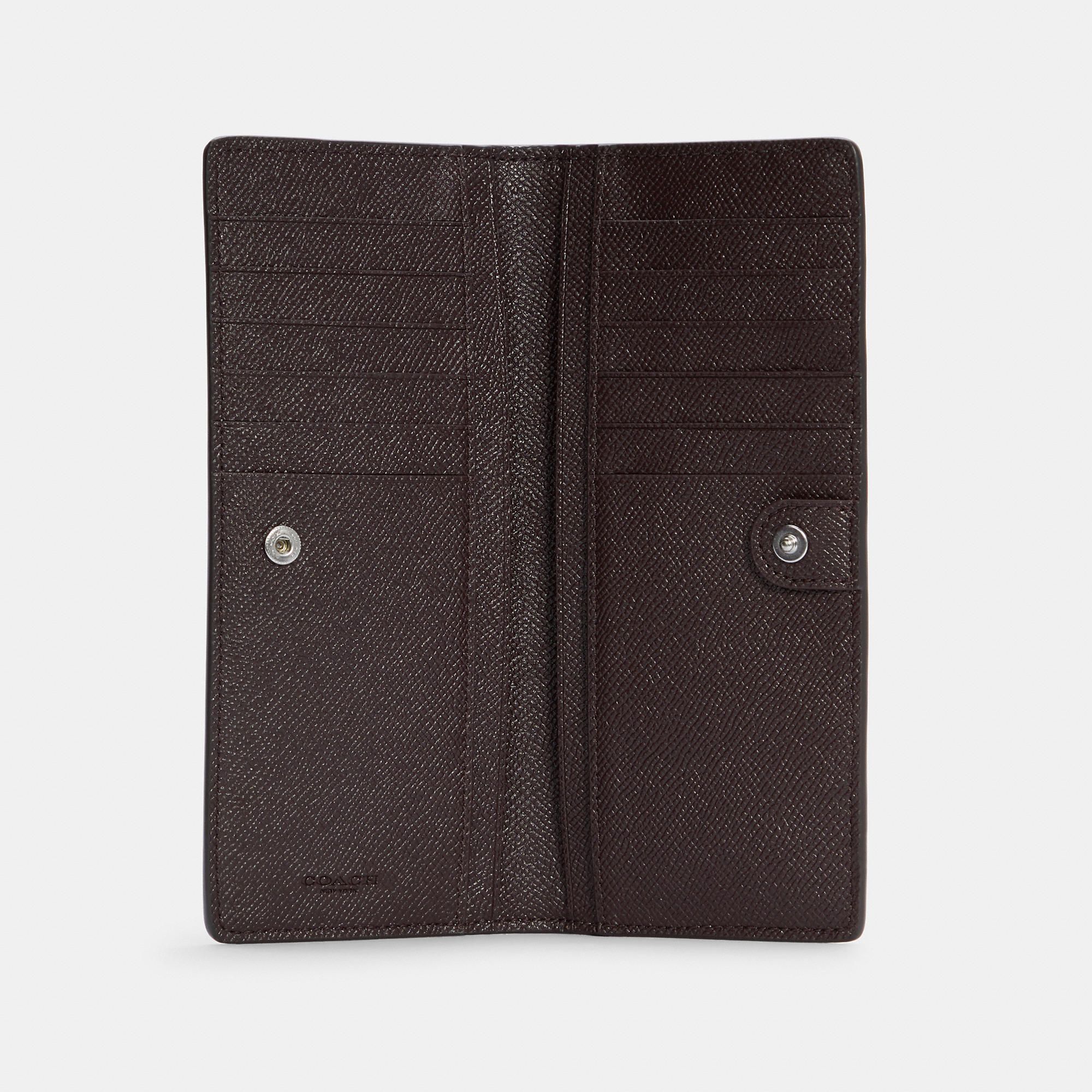 Coach Slim Wallet - Granite