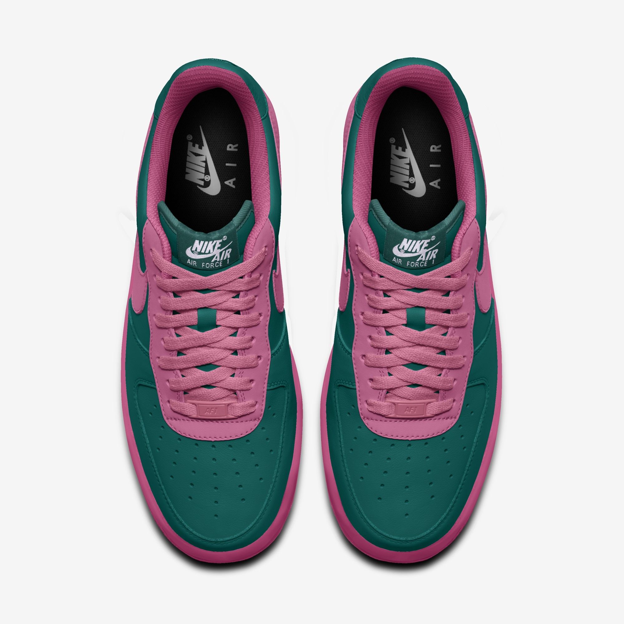Nike Air Force 1 Low By You - Rainforest/Pink