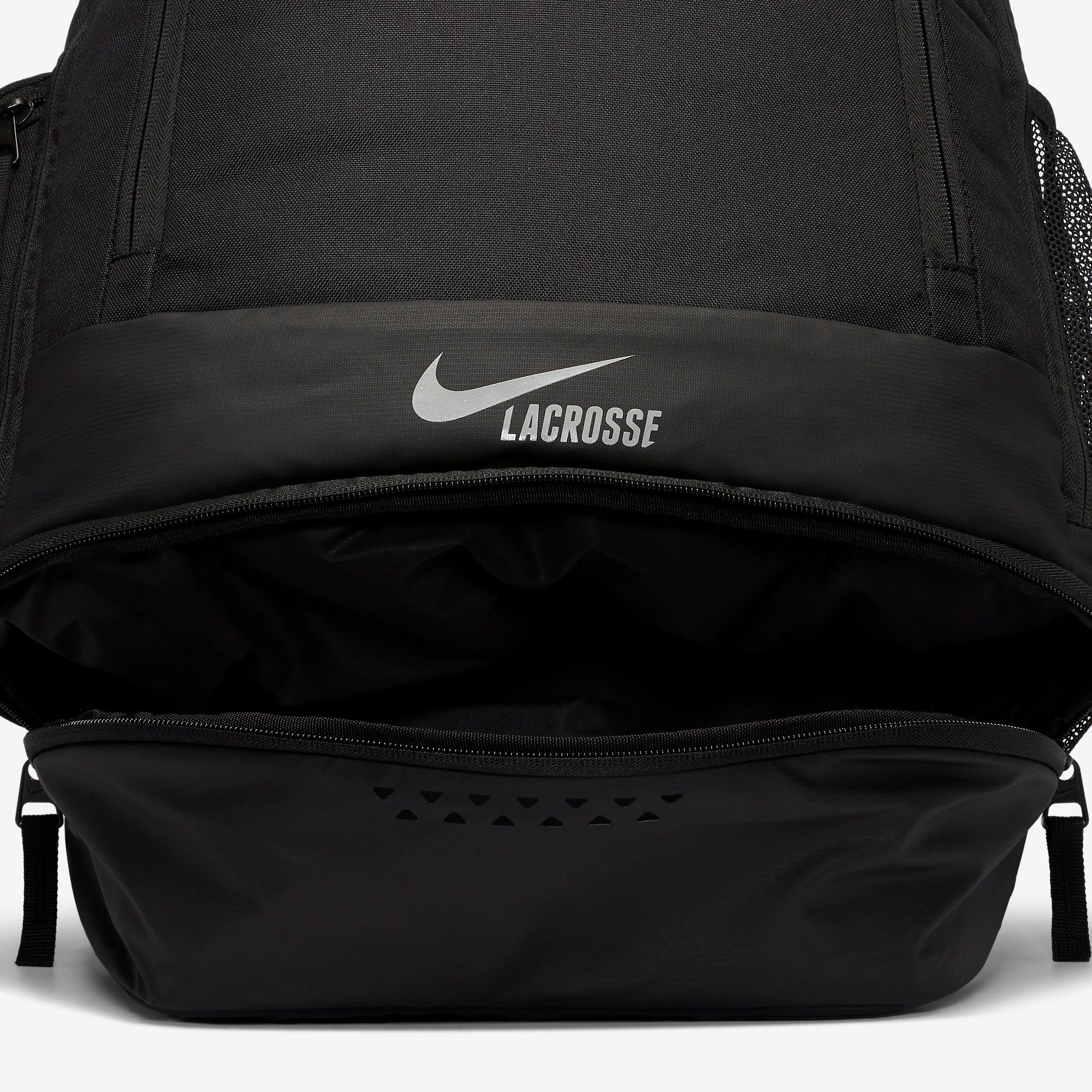  Nike Zone Lacrosse Backpack - Black/White 