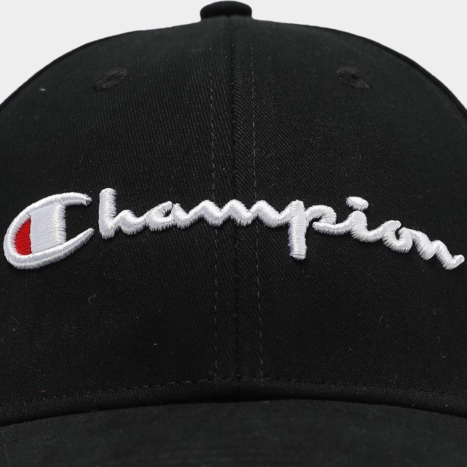 Champion Classic Twill Strapback Hat 'Black'