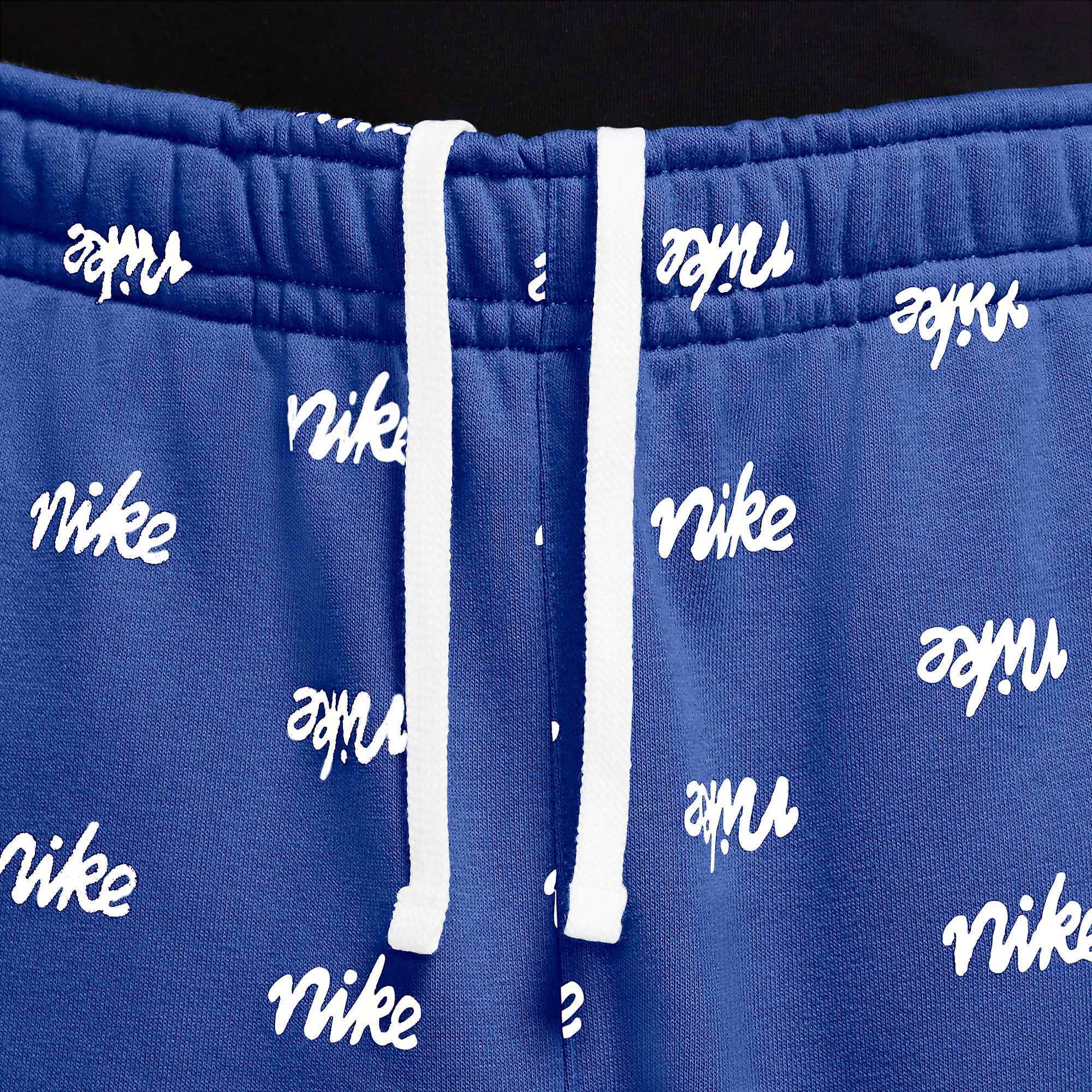  Nike Sportswear Club Script Shorts - Game Royal 