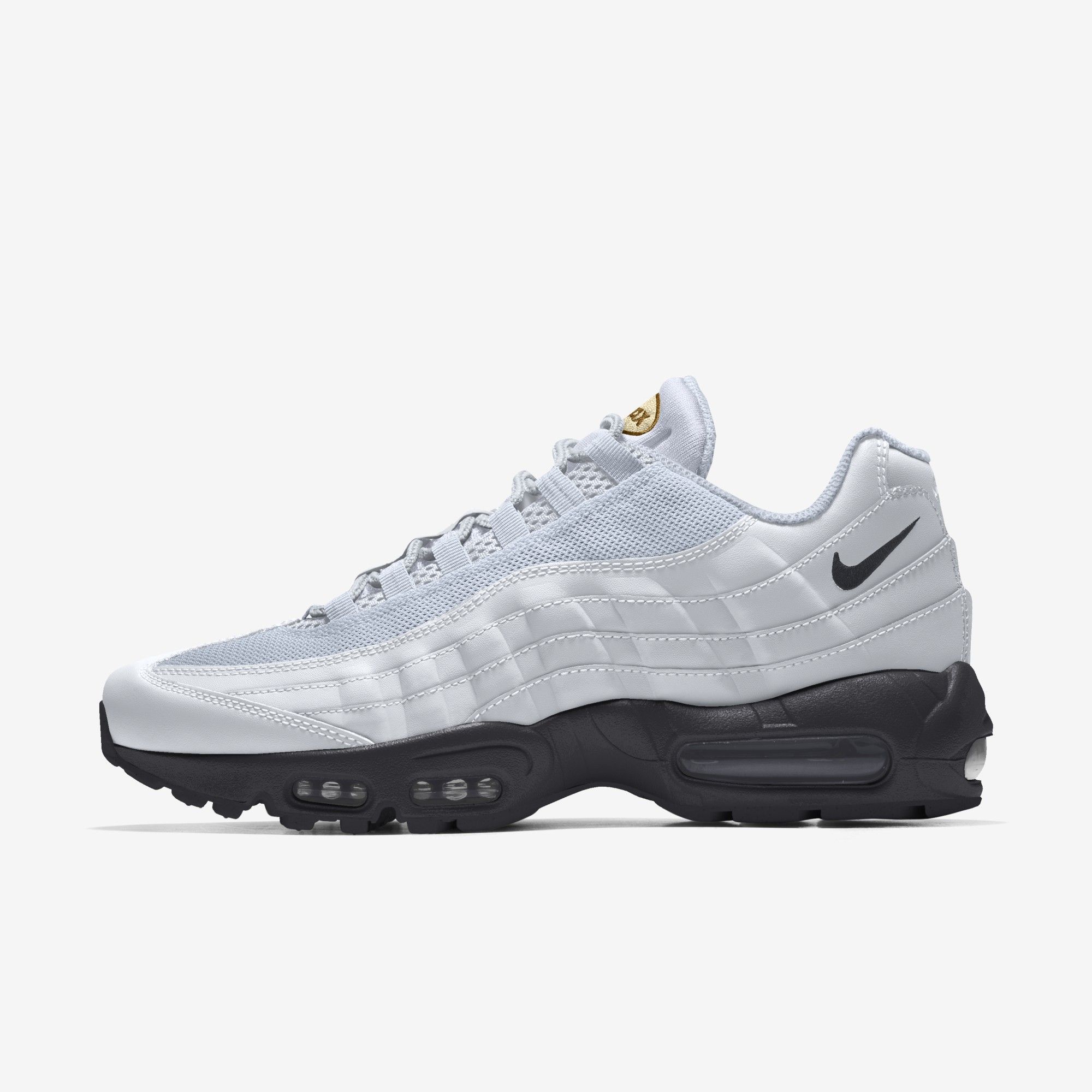 Nike Air Max 95 Premium By You - White/Black