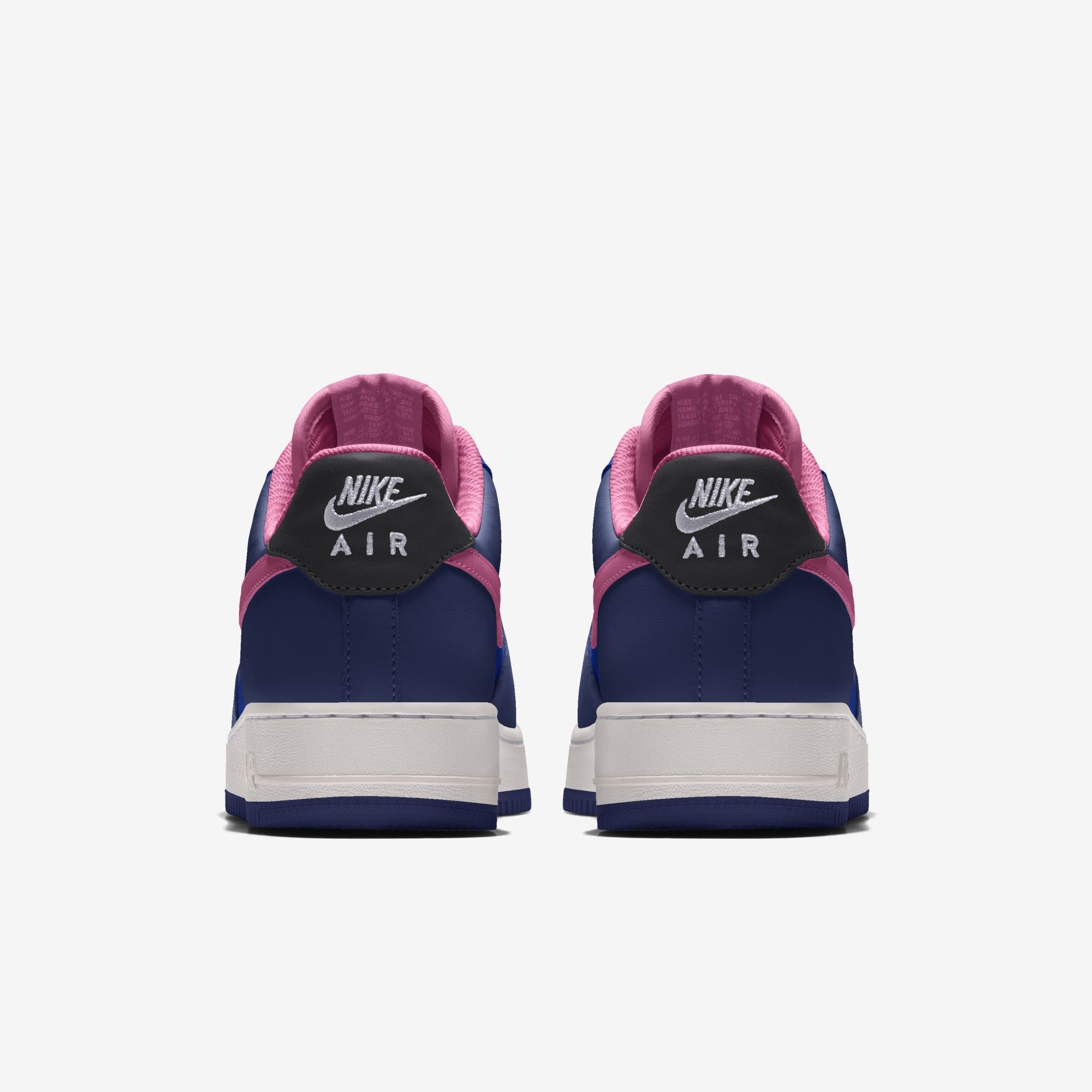 Nike Air Force 1 Low By You - Navy/Pink