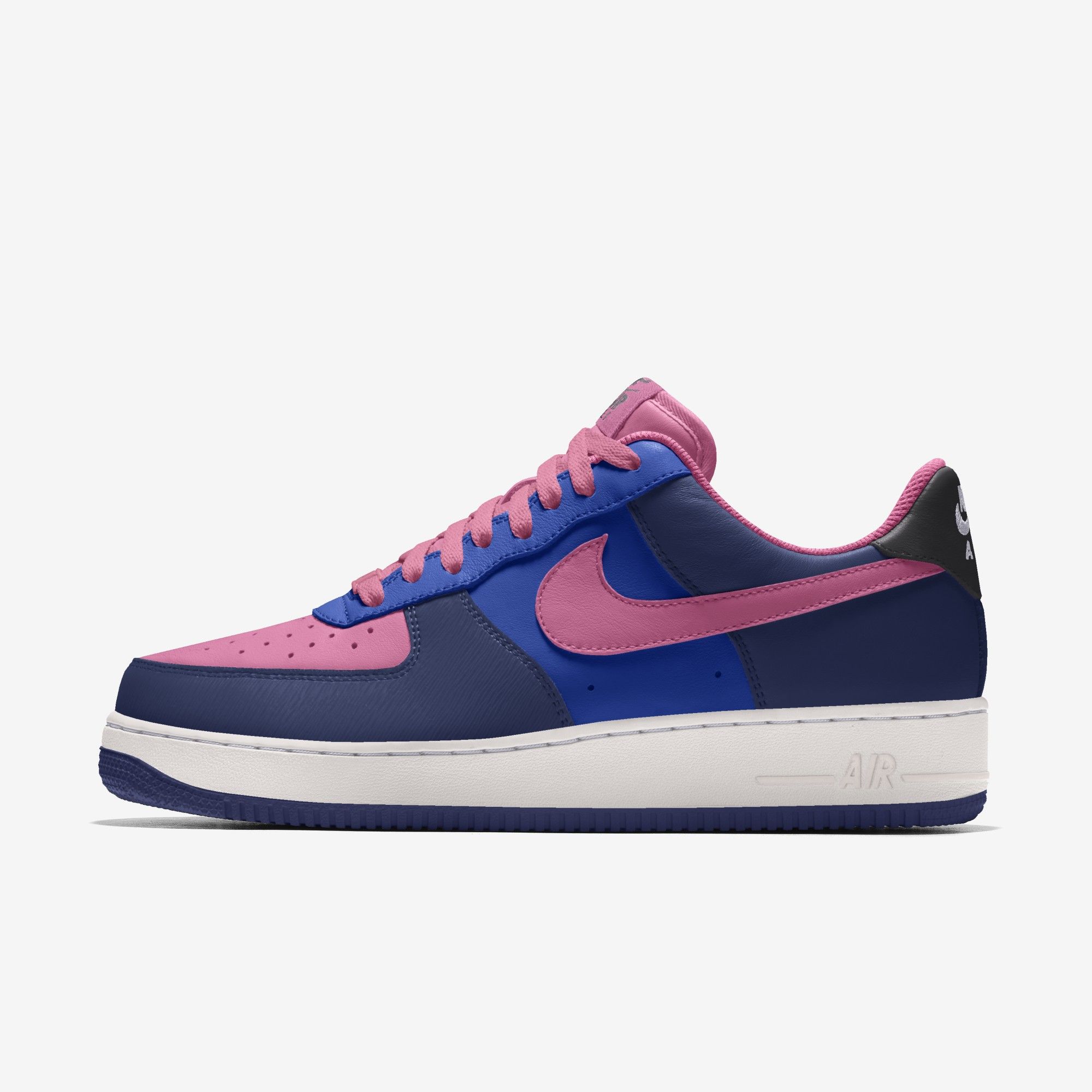 Nike Air Force 1 Low By You - Navy/Pink
