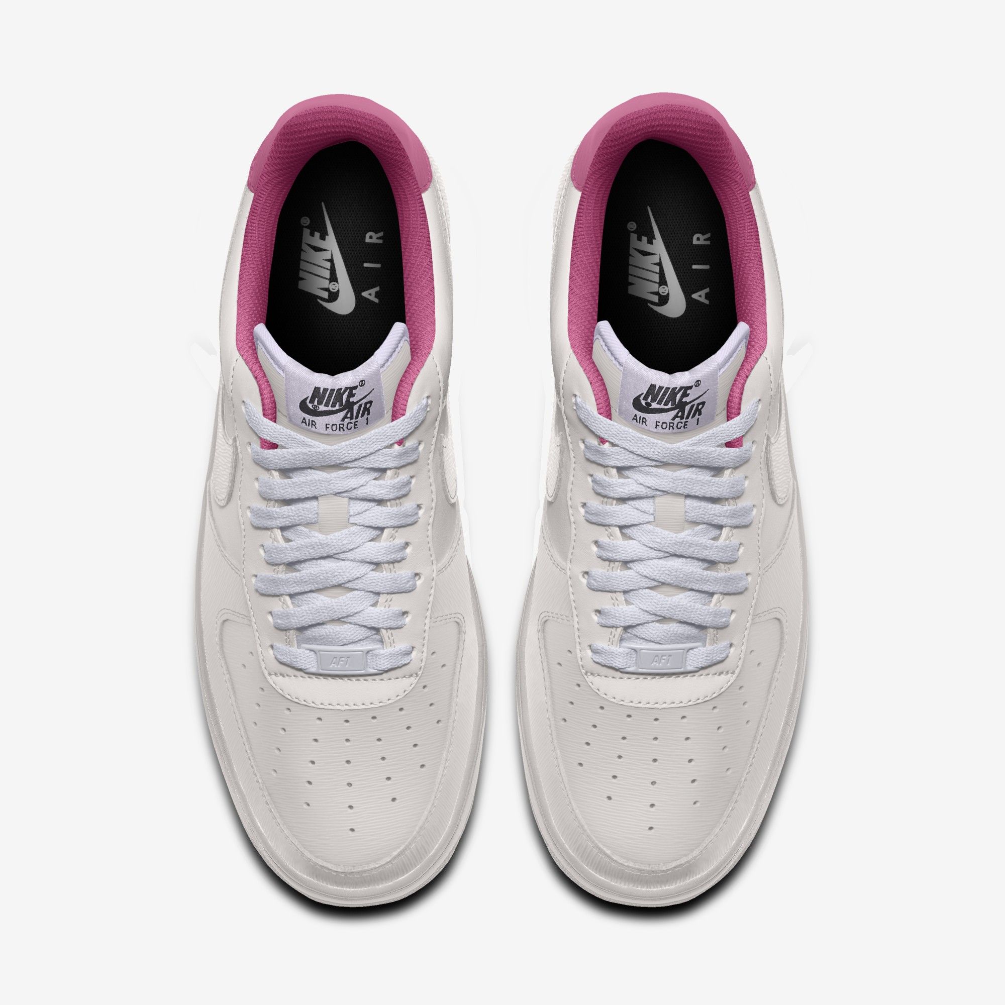 Nike Air Force 1 Low By You - White/Pink