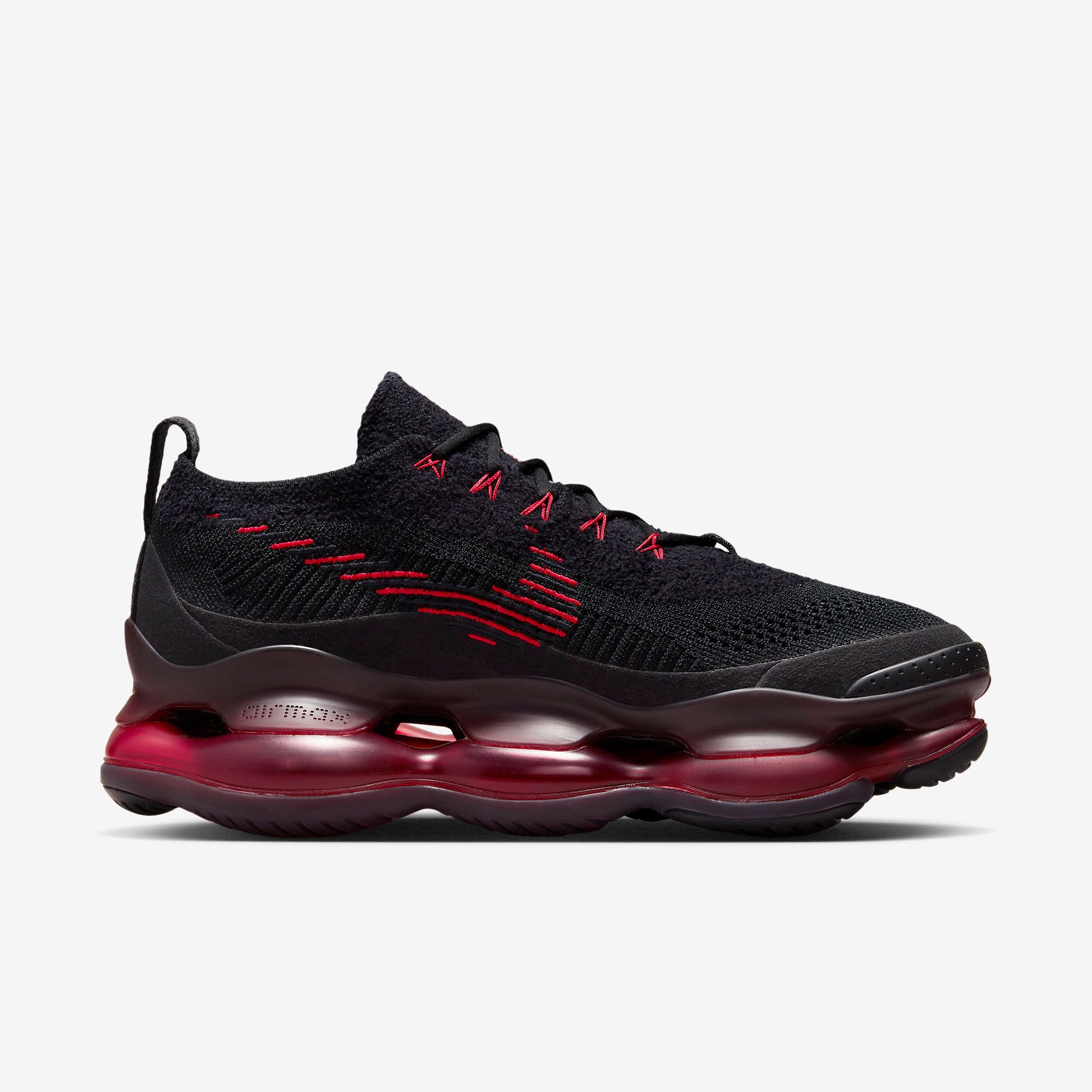  Nike Air Max Scorpion Flyknit - Black / Red 