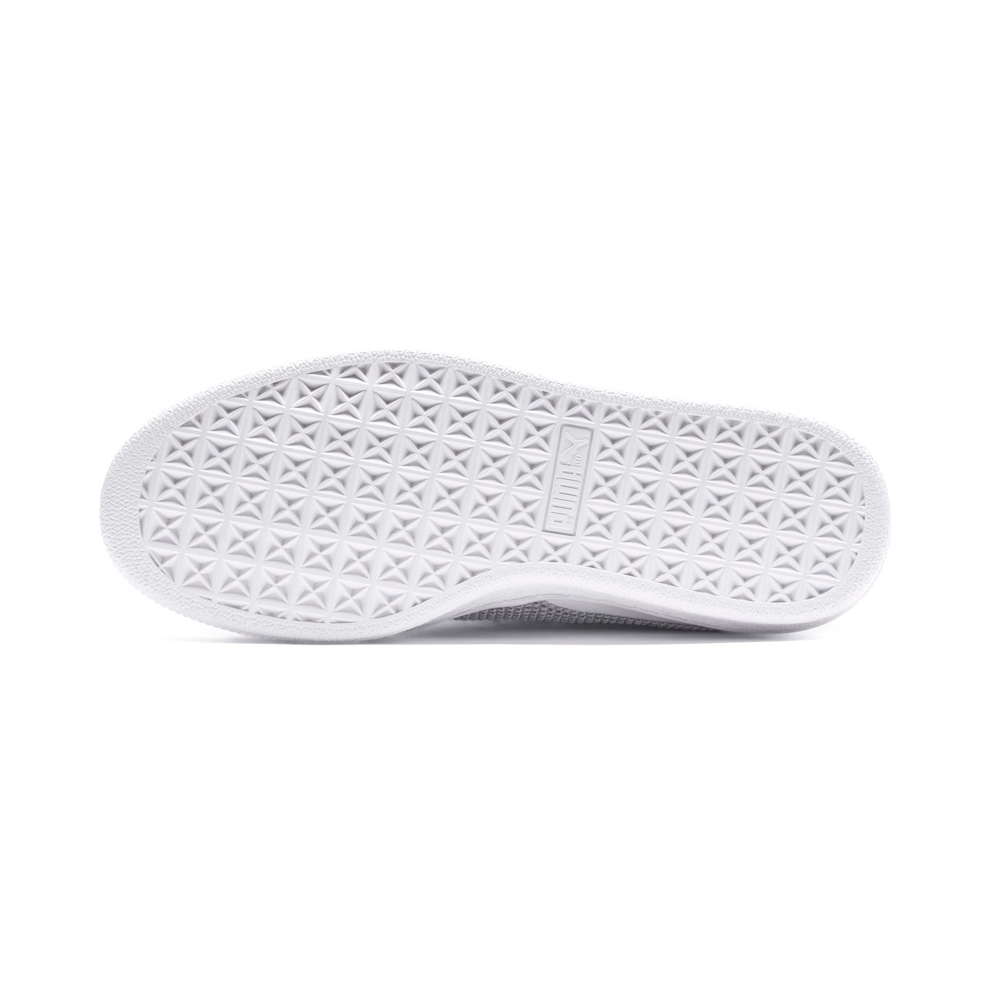 Puma Basket Heart - White Sequin