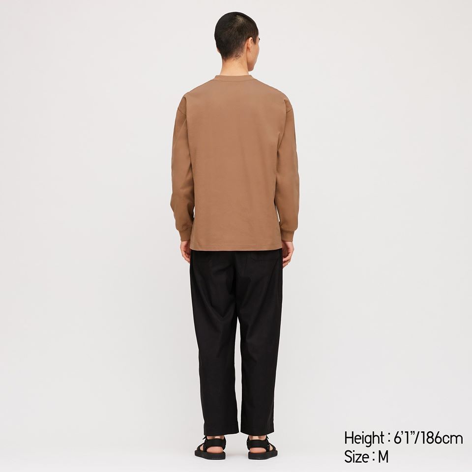 Uniqlo U Crew Neck Long-Sleeve 'Brown'