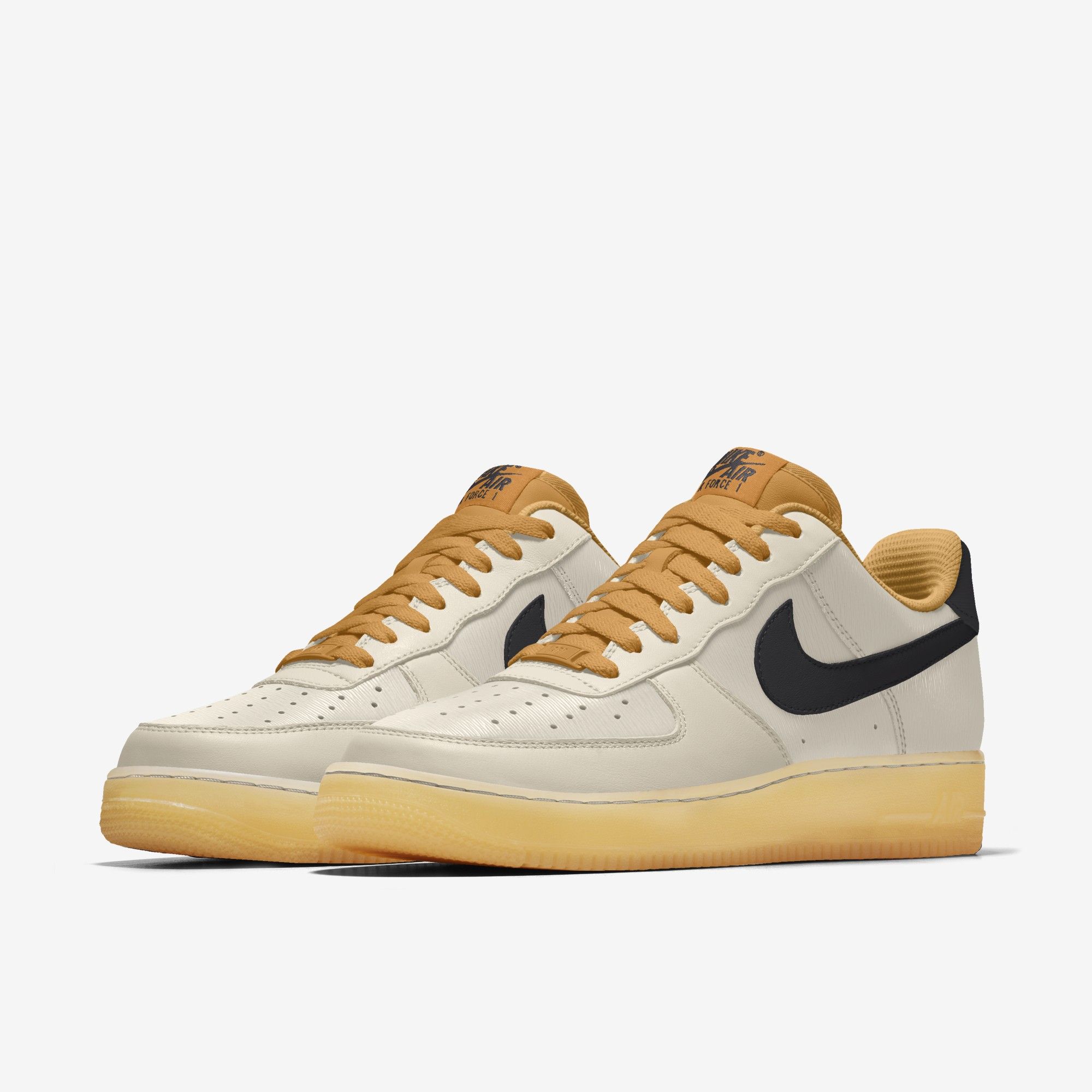 Nike Air Force 1 Low By You - Sail/Gum/Black