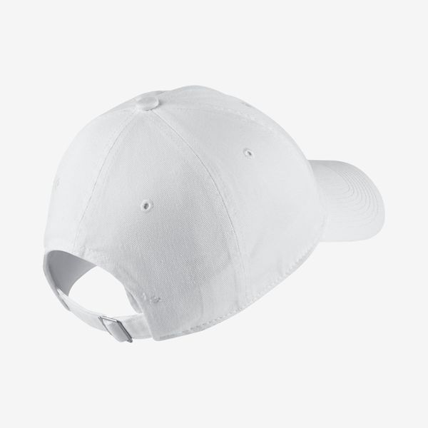  Nike Team Campus Heritage86 Hat - White 