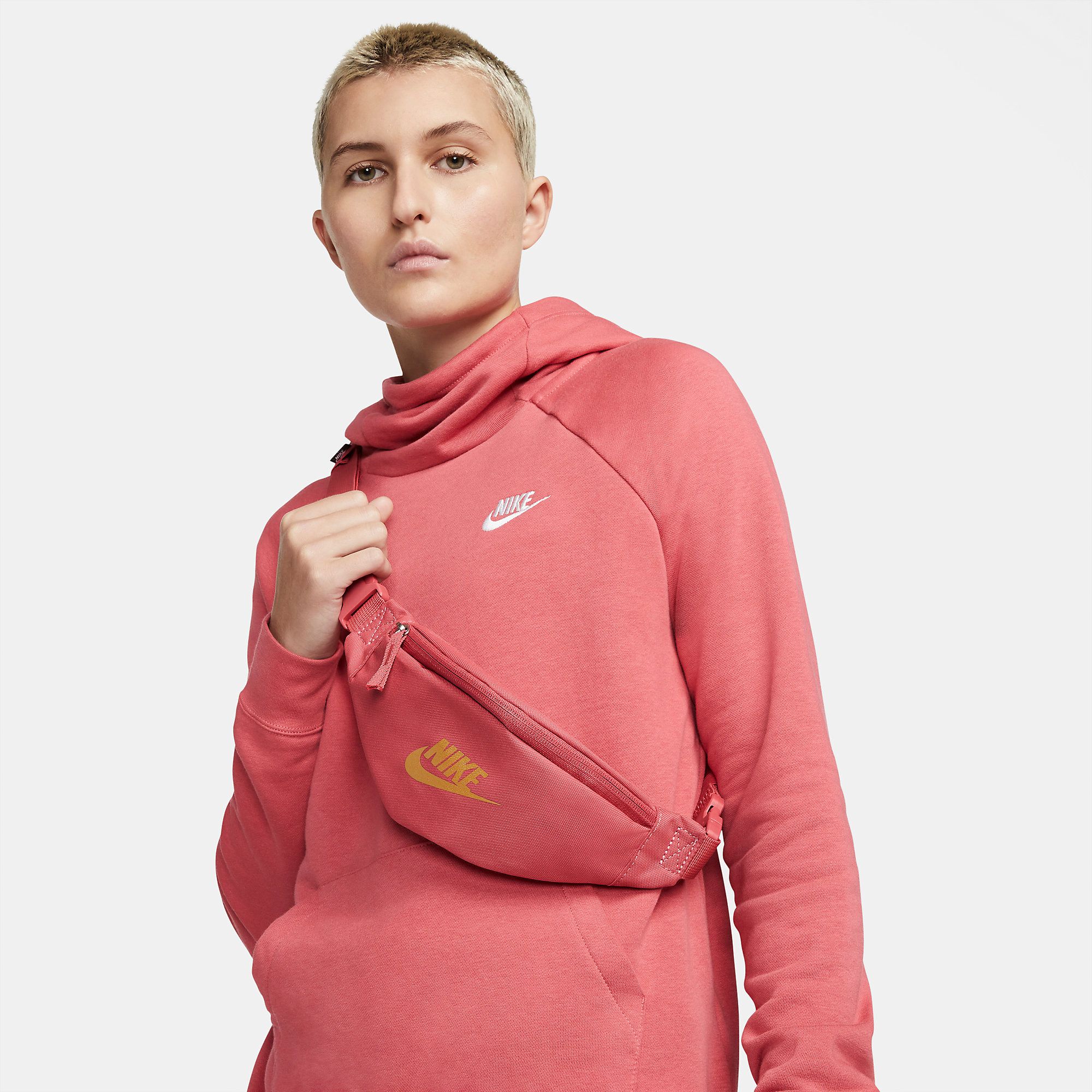Nike Sportswear Heritage Small Hip Pack - Gypsy Rose/Metallic Bronze
