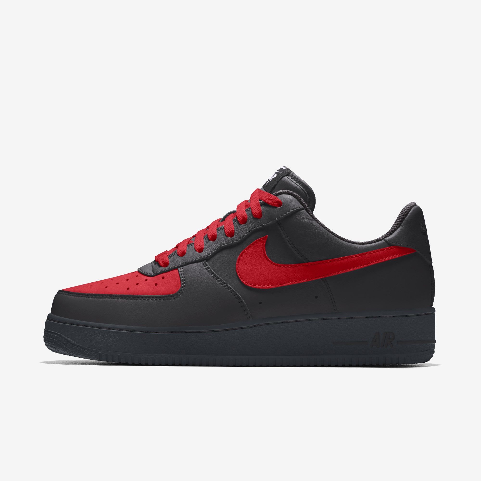 Nike Air Force 1 Low By You - Black/Red