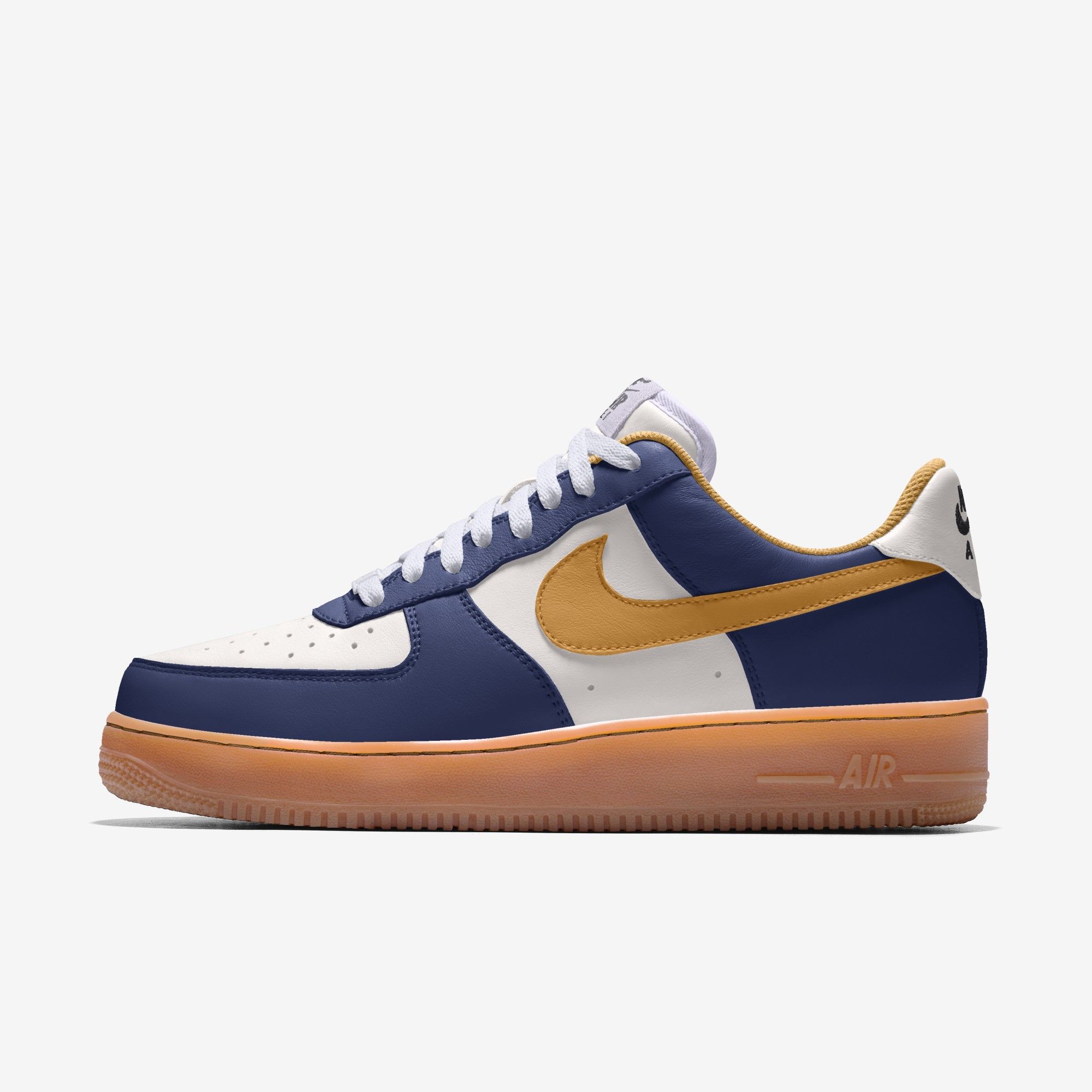 Nike Air Force 1 Low By You - Blue Void/White/Gum