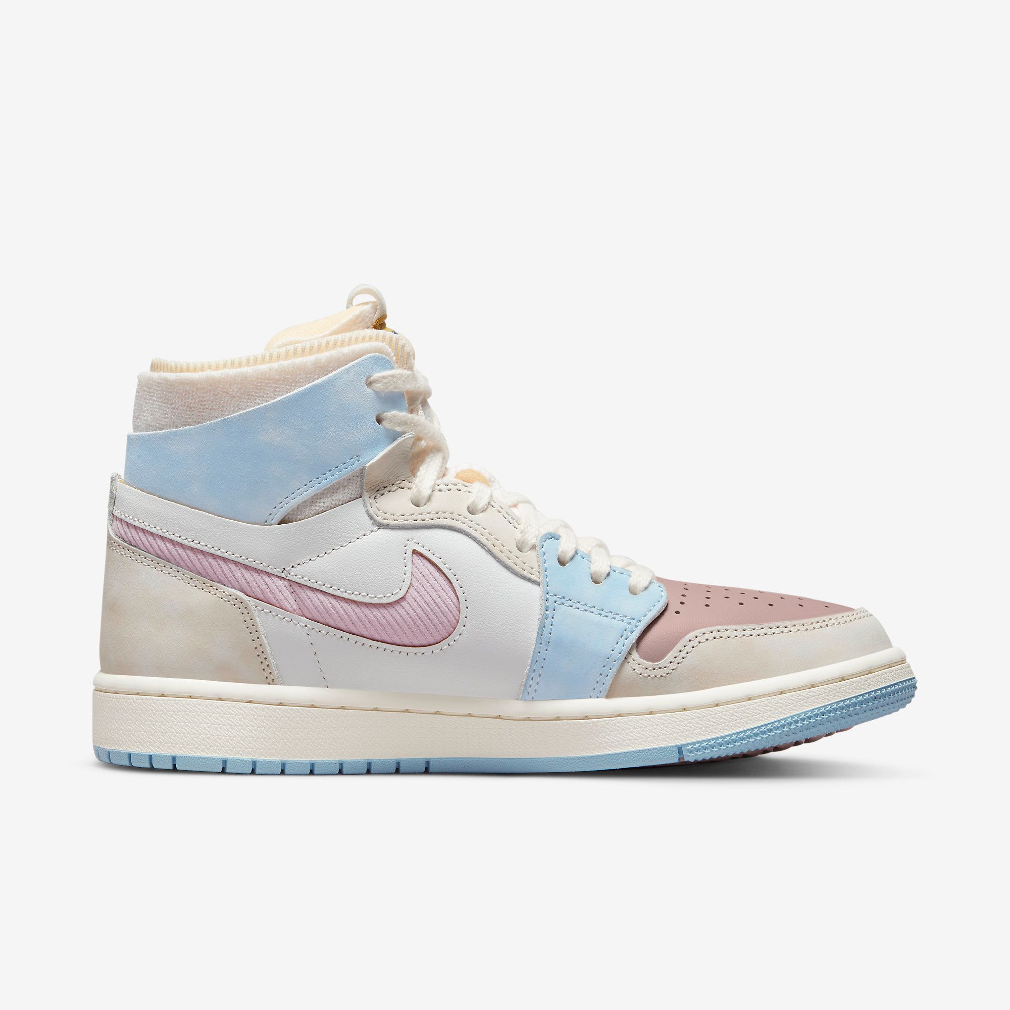  Air Jordan 1 High Zoom CMFT - Pink Oxford 