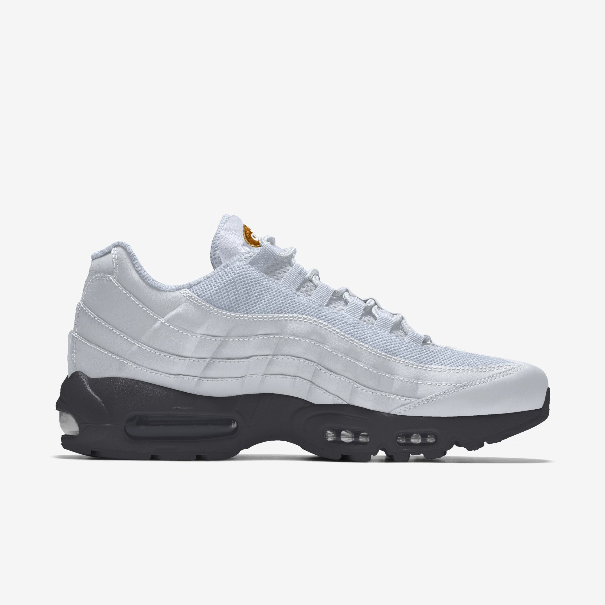 Nike Air Max 95 Premium By You - White/Black
