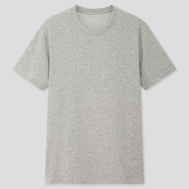 Uniqlo Crew Neck Short-Sleeve T-Shirt 'Grey'