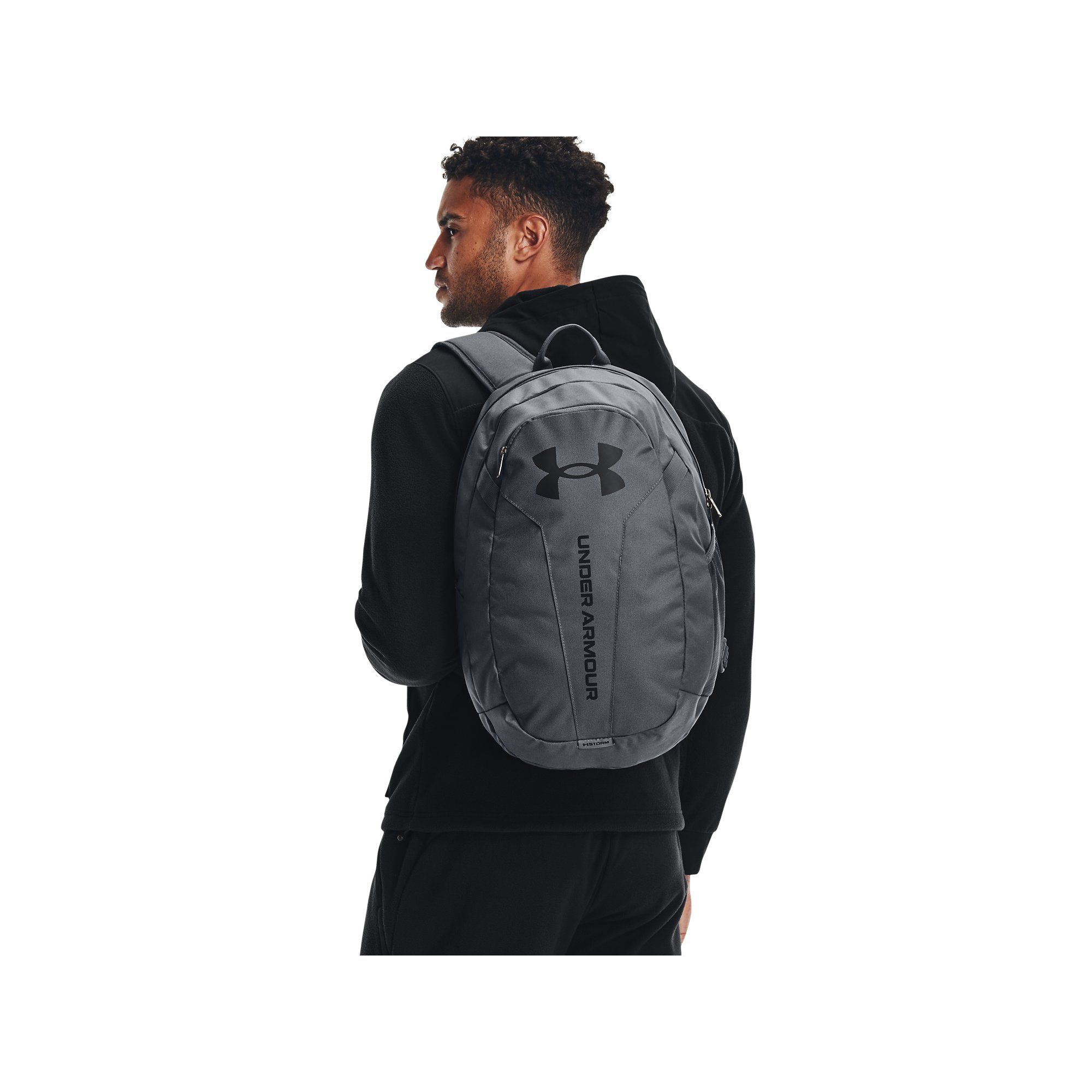  Under Armour Hustle Lite Backpack - Grey 