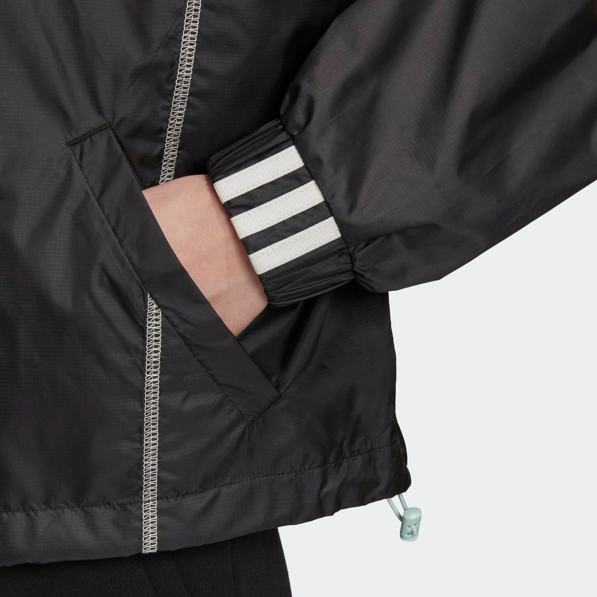 adidas R.Y.V Women Windbreaker - Black/Mint