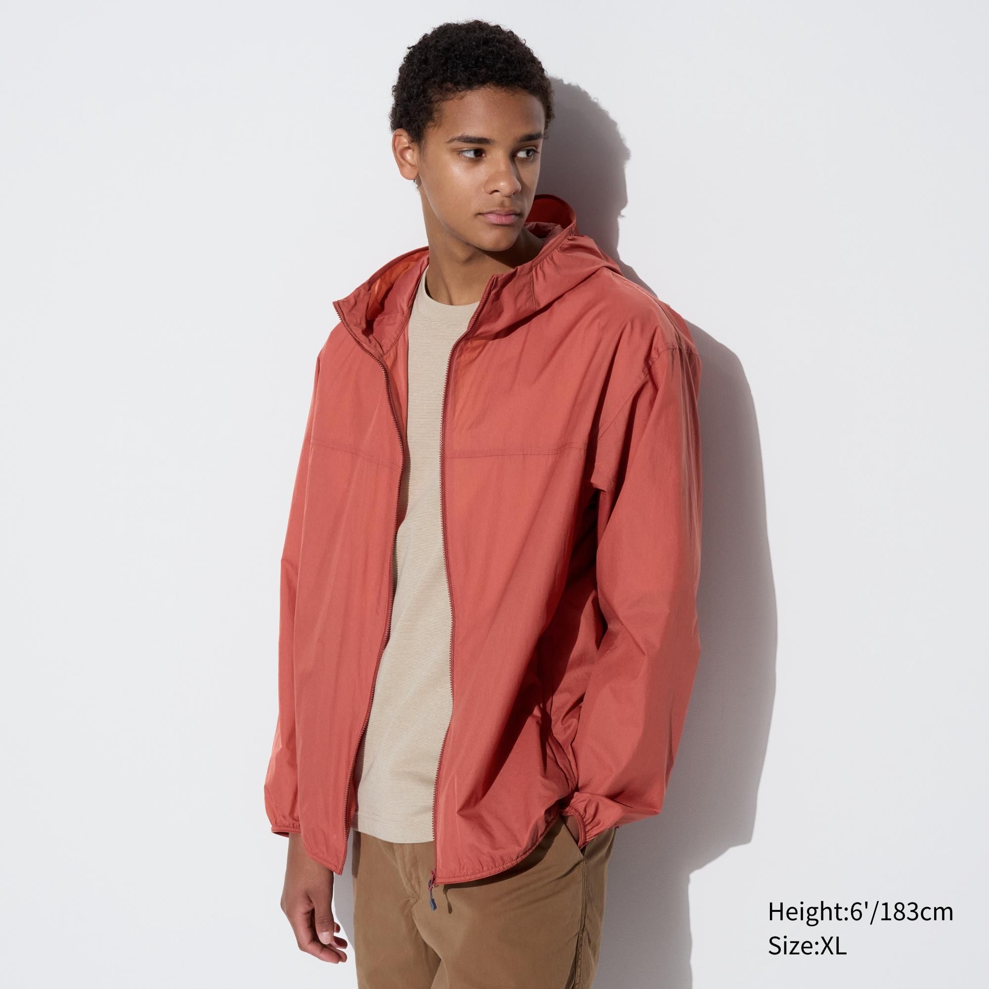 Uniqlo Pocketable UV Protection Parka - Dark Orange