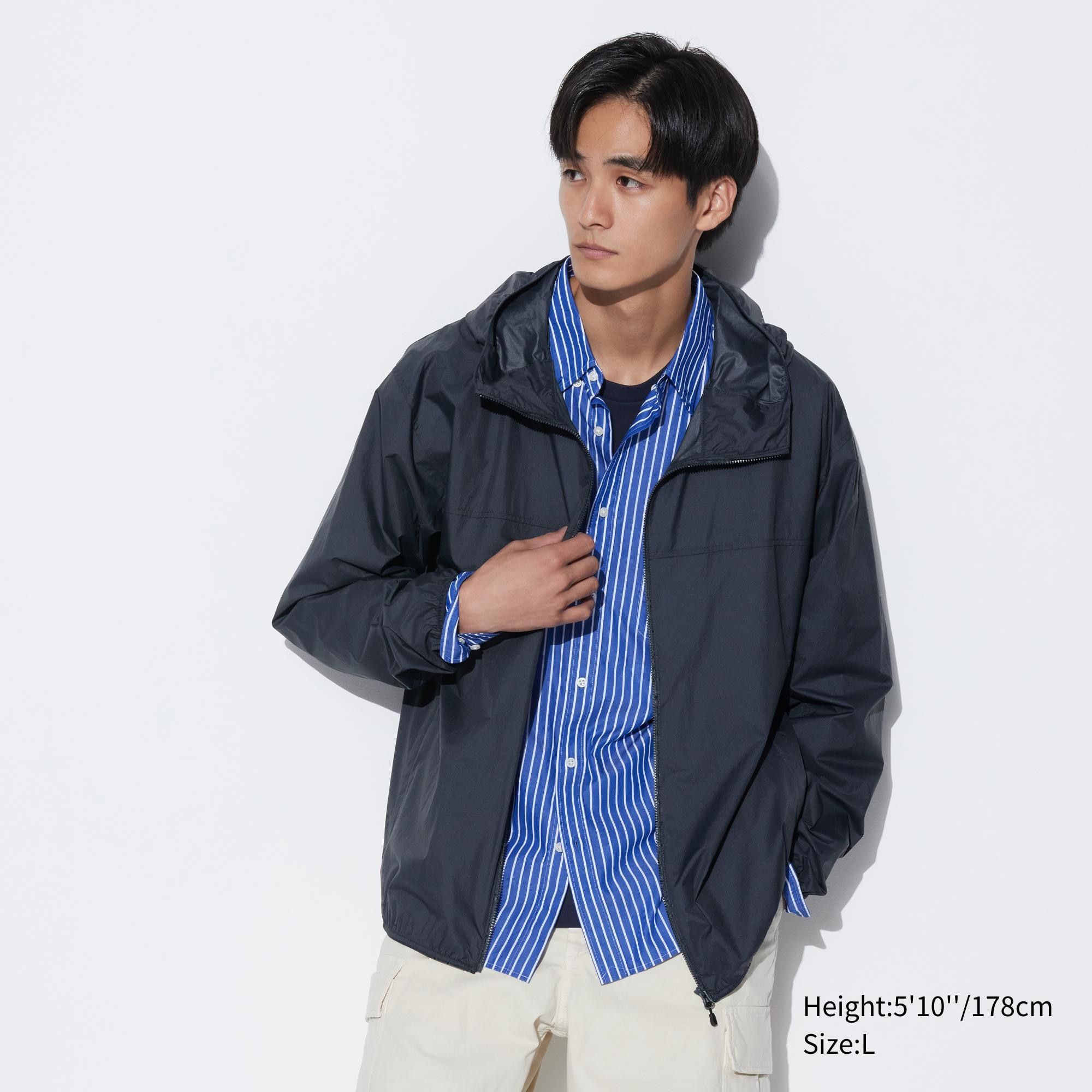 Uniqlo Pocketable UV Protection Parka - Navy