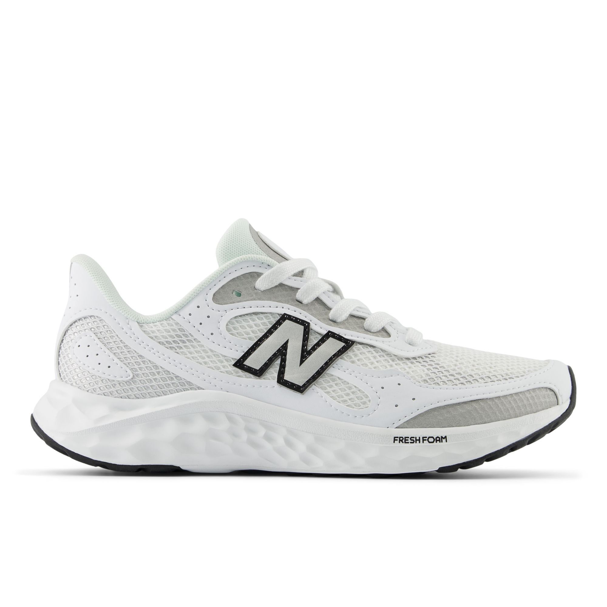 New Balance Fresh Foam Arishi v4 - White / Silver Metallic