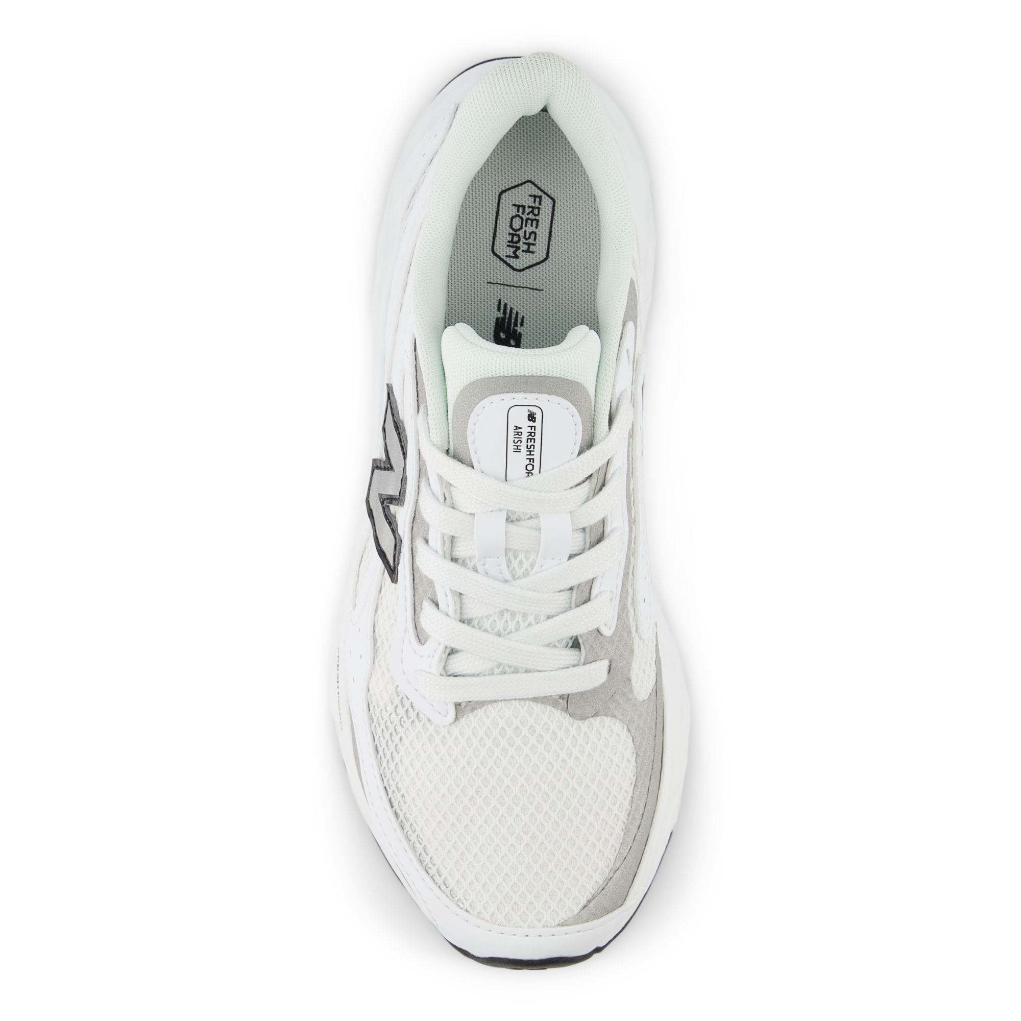 New Balance Fresh Foam Arishi v4 - White / Silver Metallic