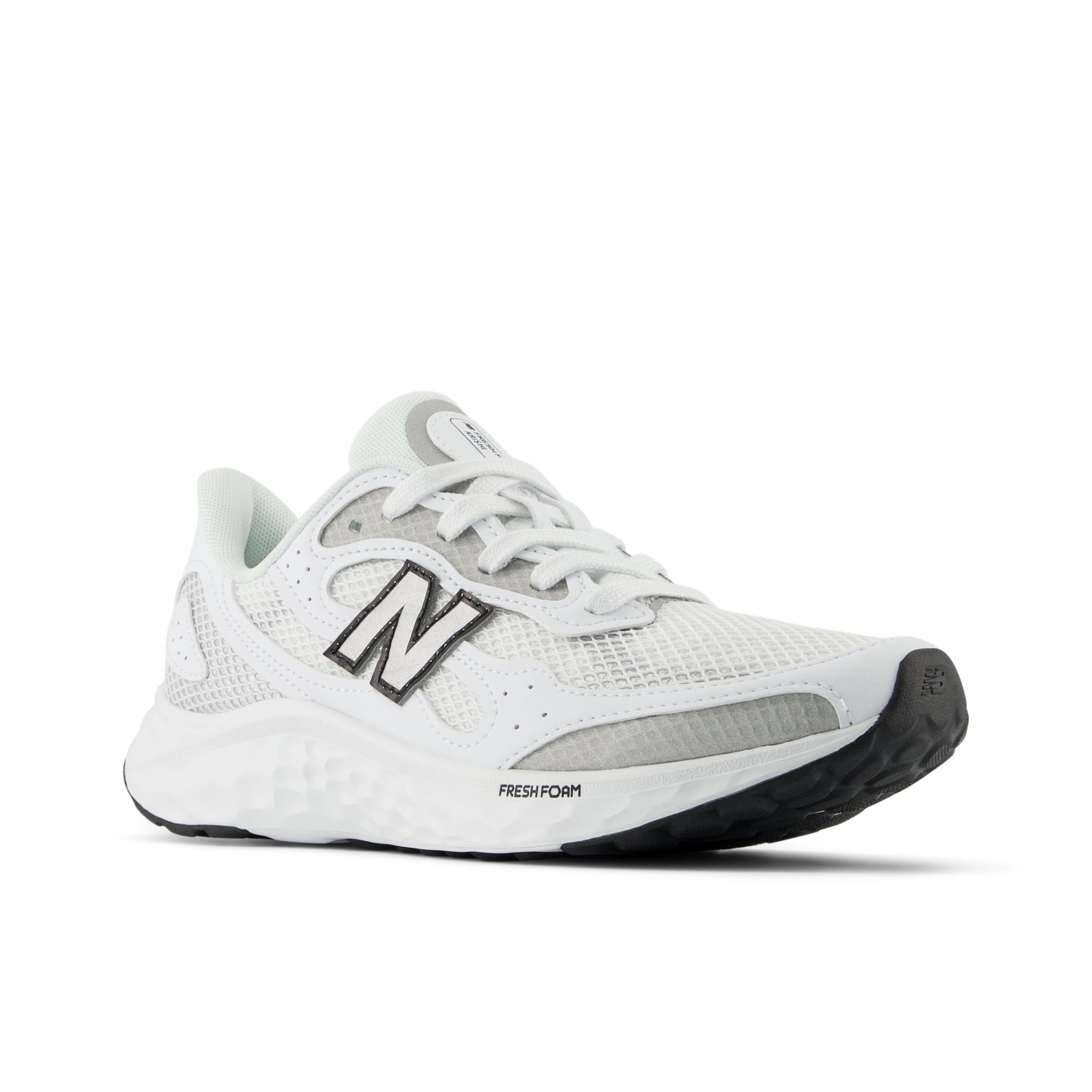 New Balance Fresh Foam Arishi v4 - White / Silver Metallic
