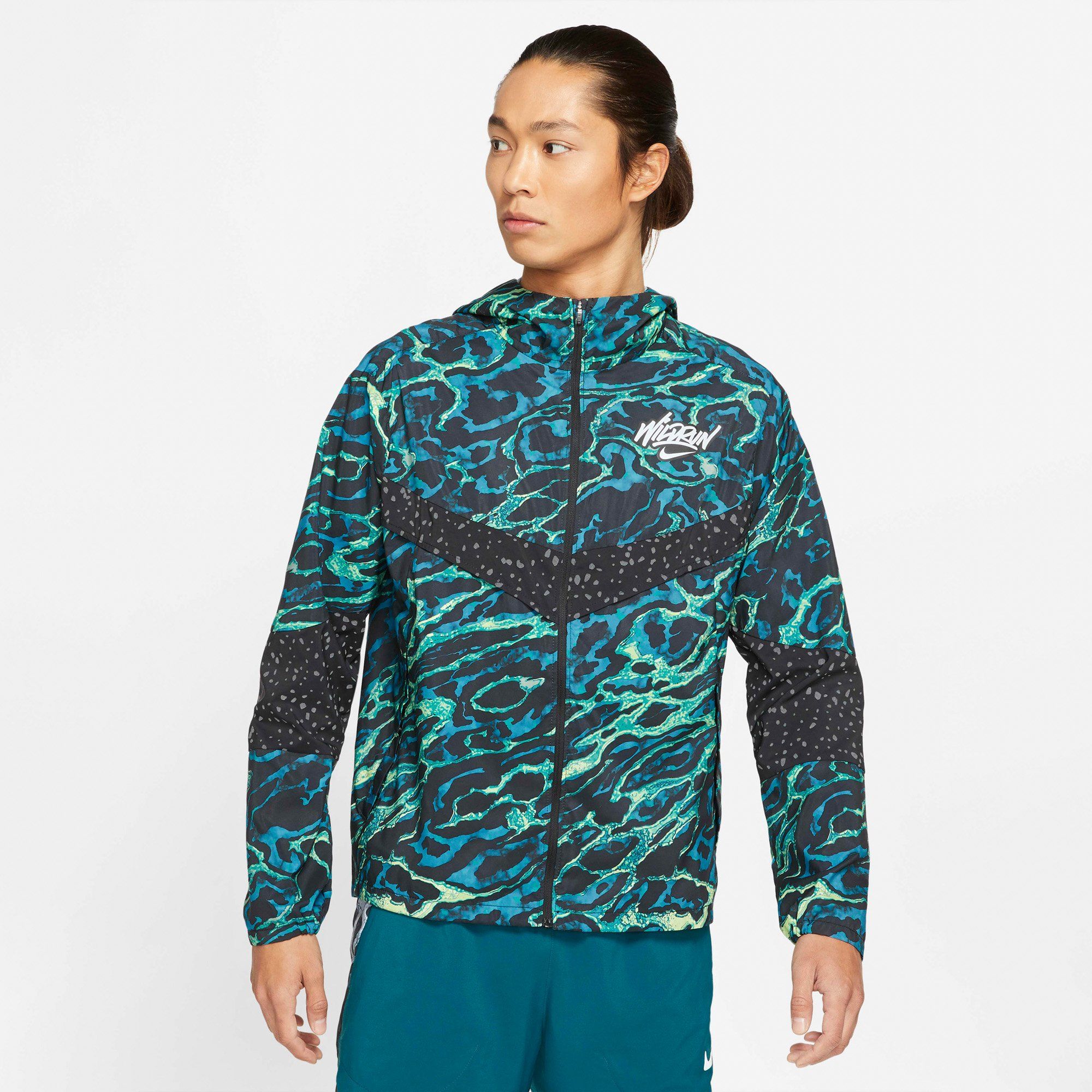 Nike Windrunner Wild Run - Dark Teal Green