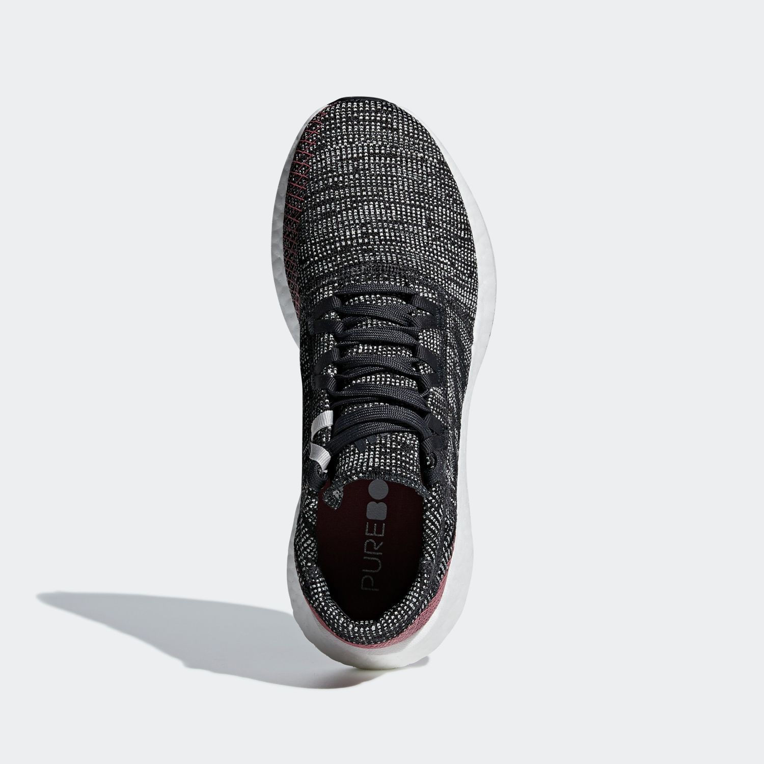 adidas Pureboost Go - Carbon/Trace Maroon
