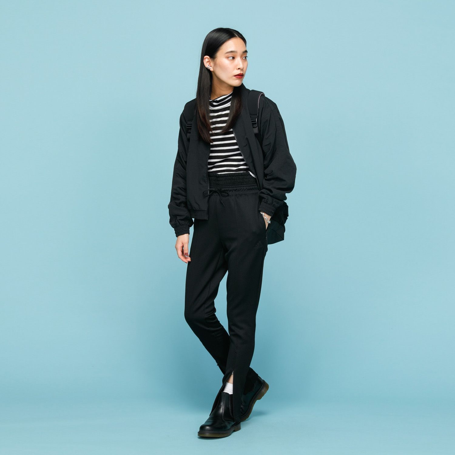 adidas Woven Bomber Jacket 'Black'