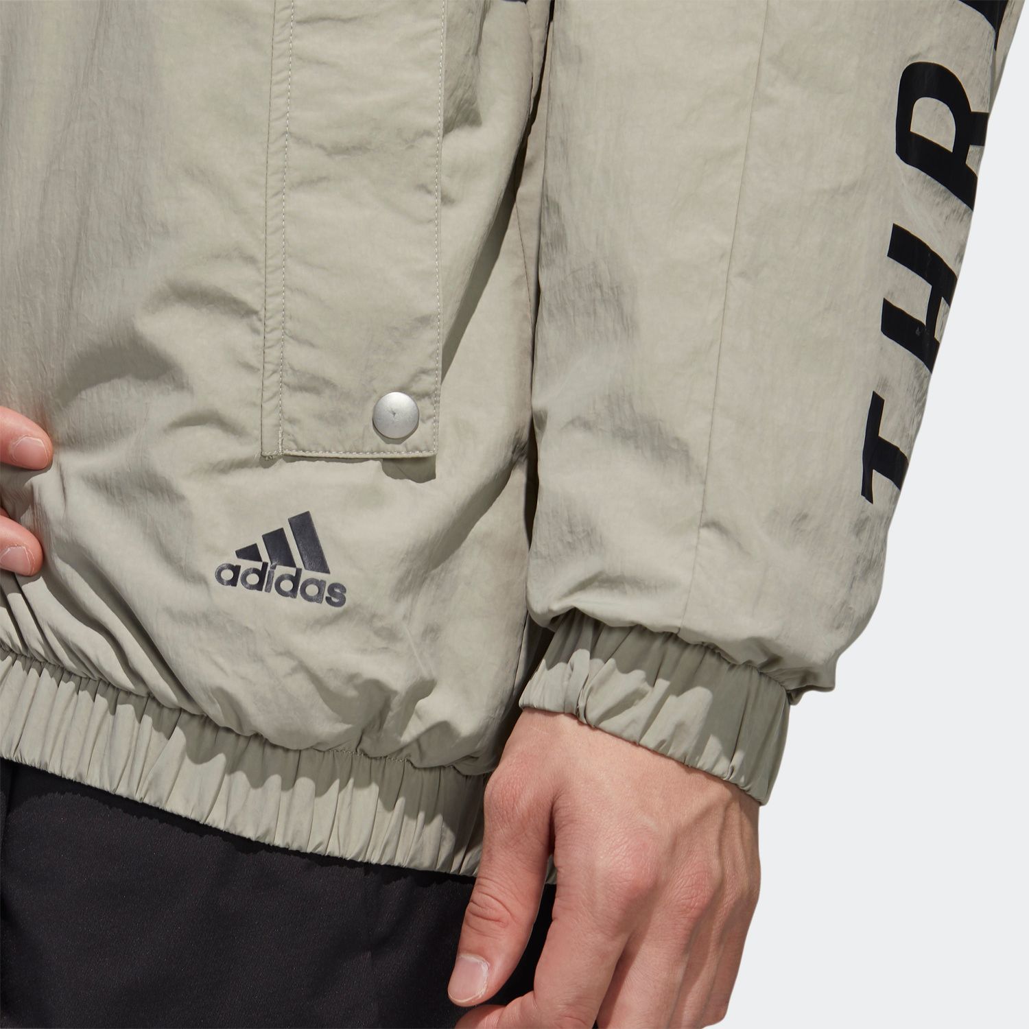 adidas Must Haves Woven Jacket - Feather Grey
