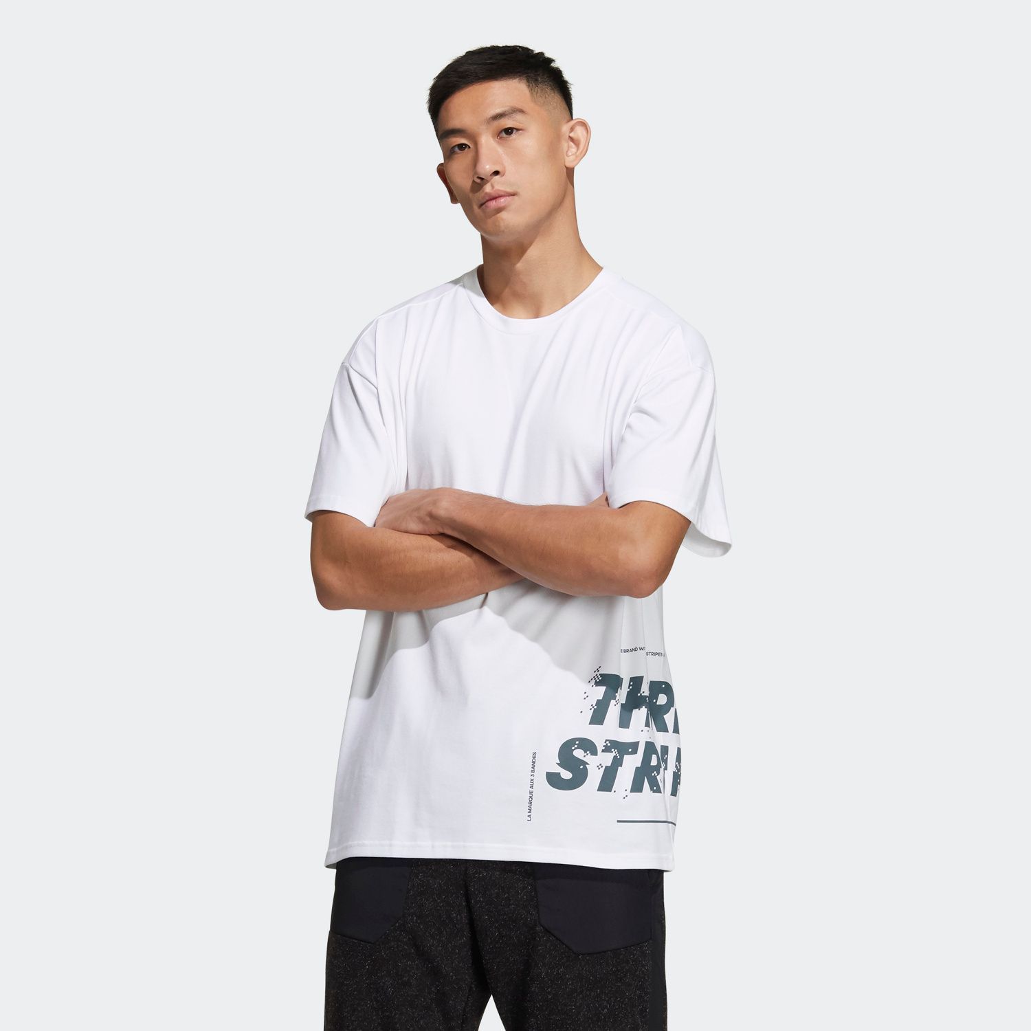  adidas Wording Tee - White 