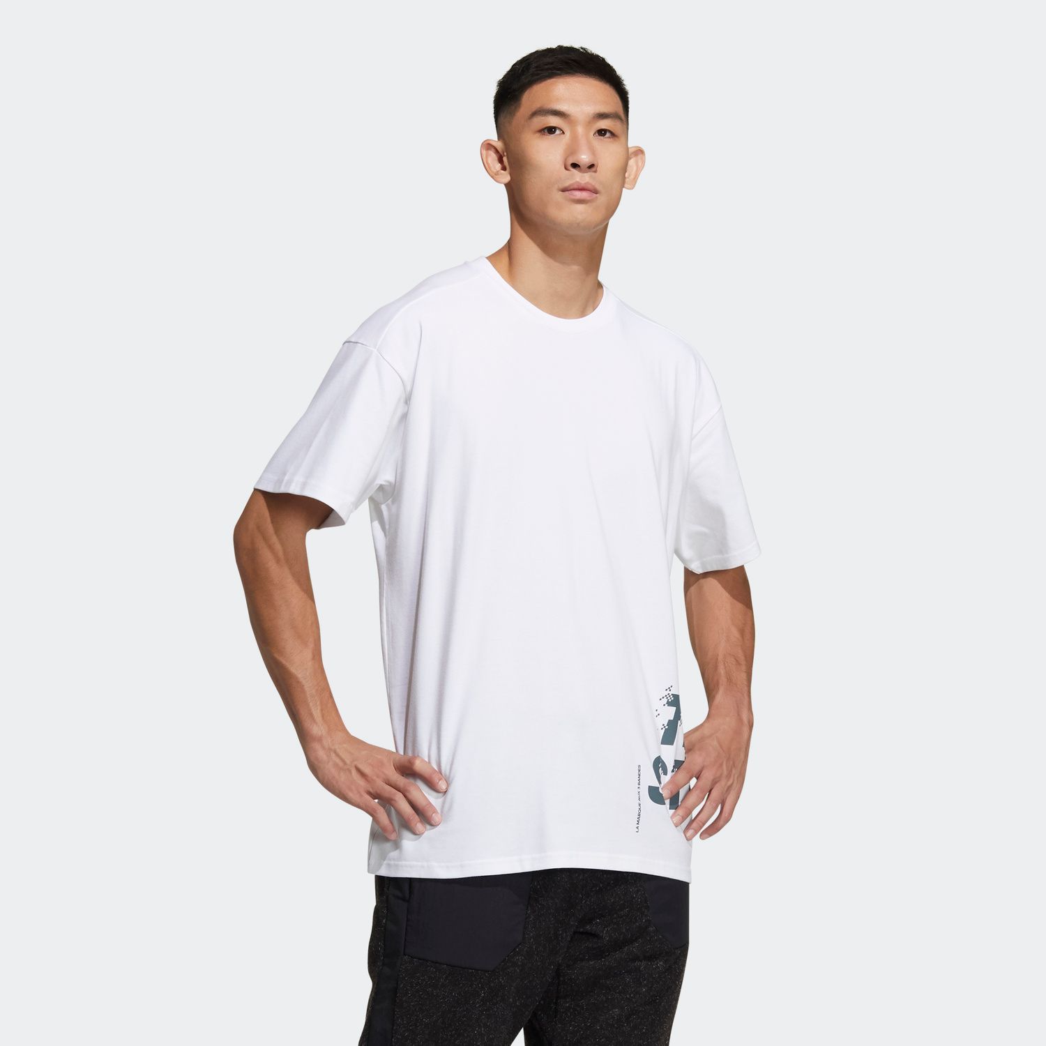  adidas Wording Tee - White 