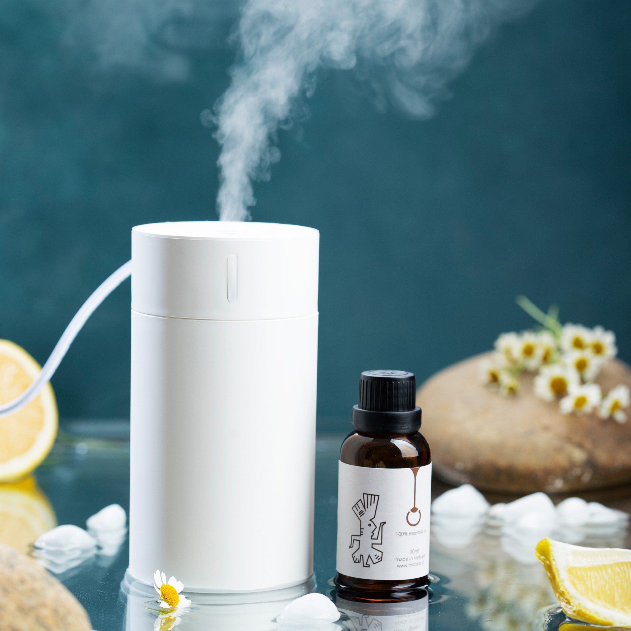 Máy khuếch tán tinh dầu The Scent Catcher và 8ml Tinh dầu thiên nhiên