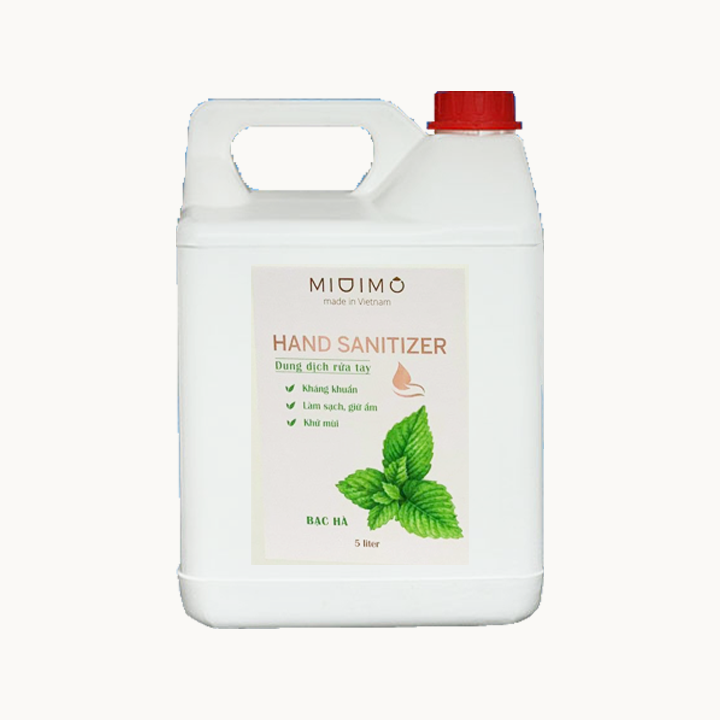 Nước rửa tay Bạc hà 5lit