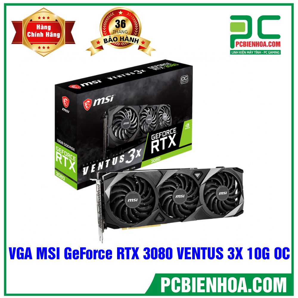 VGA MSI GeForce RTX 3080 VENTUS 3X 10G OC