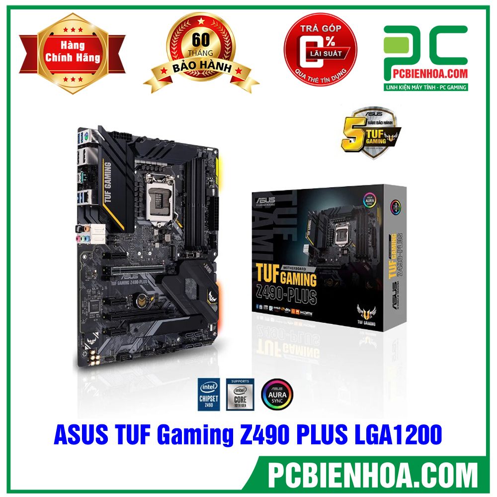Mainboard ASUS TUF Gaming Z490 PLUS LGA1200